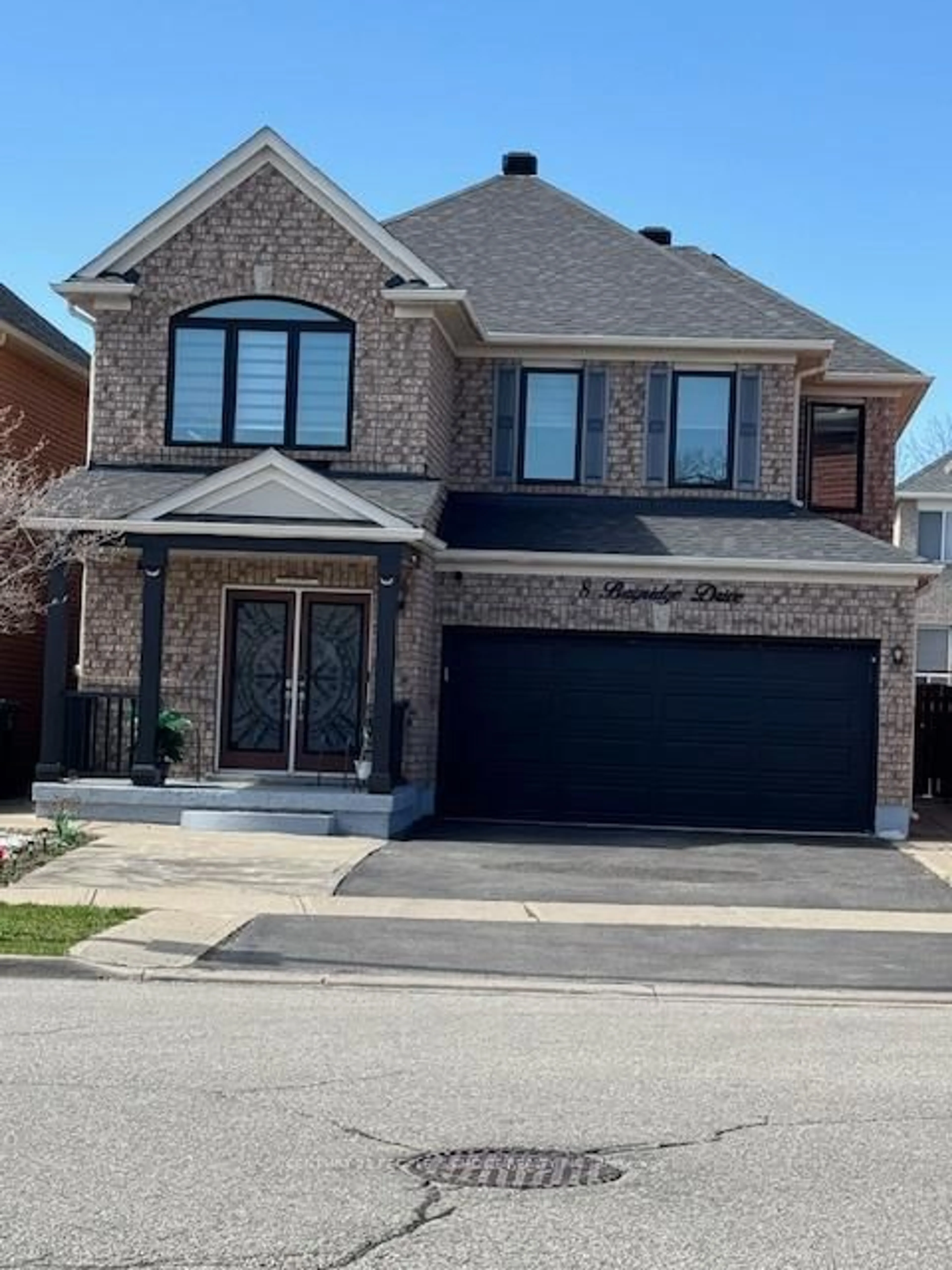 Home with brick exterior material, street for 8 Bayridge Dr, Brampton Ontario L6P 2H8