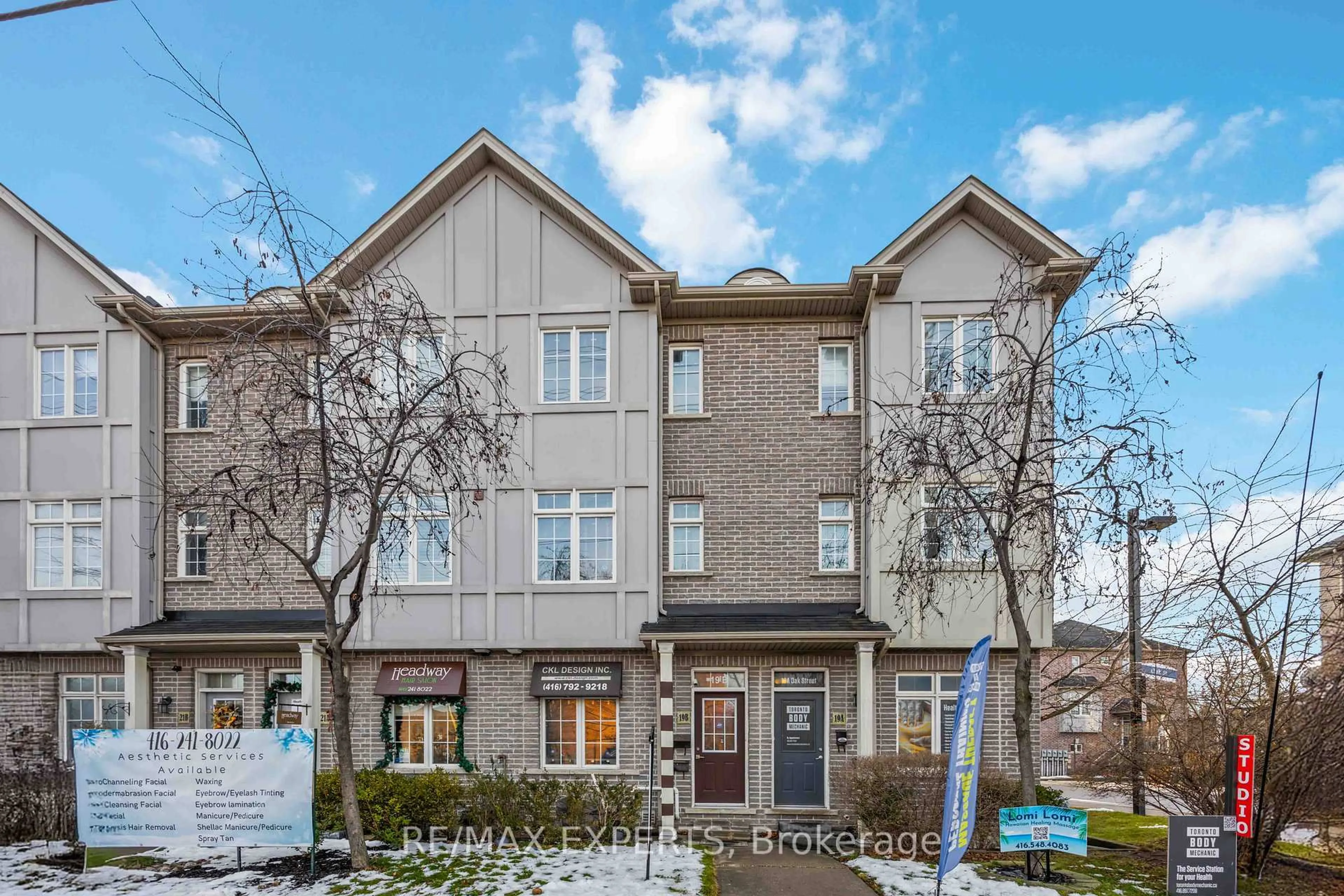 Home with brick exterior material, street for 19B Oak St, Toronto Ontario M9N 0A4