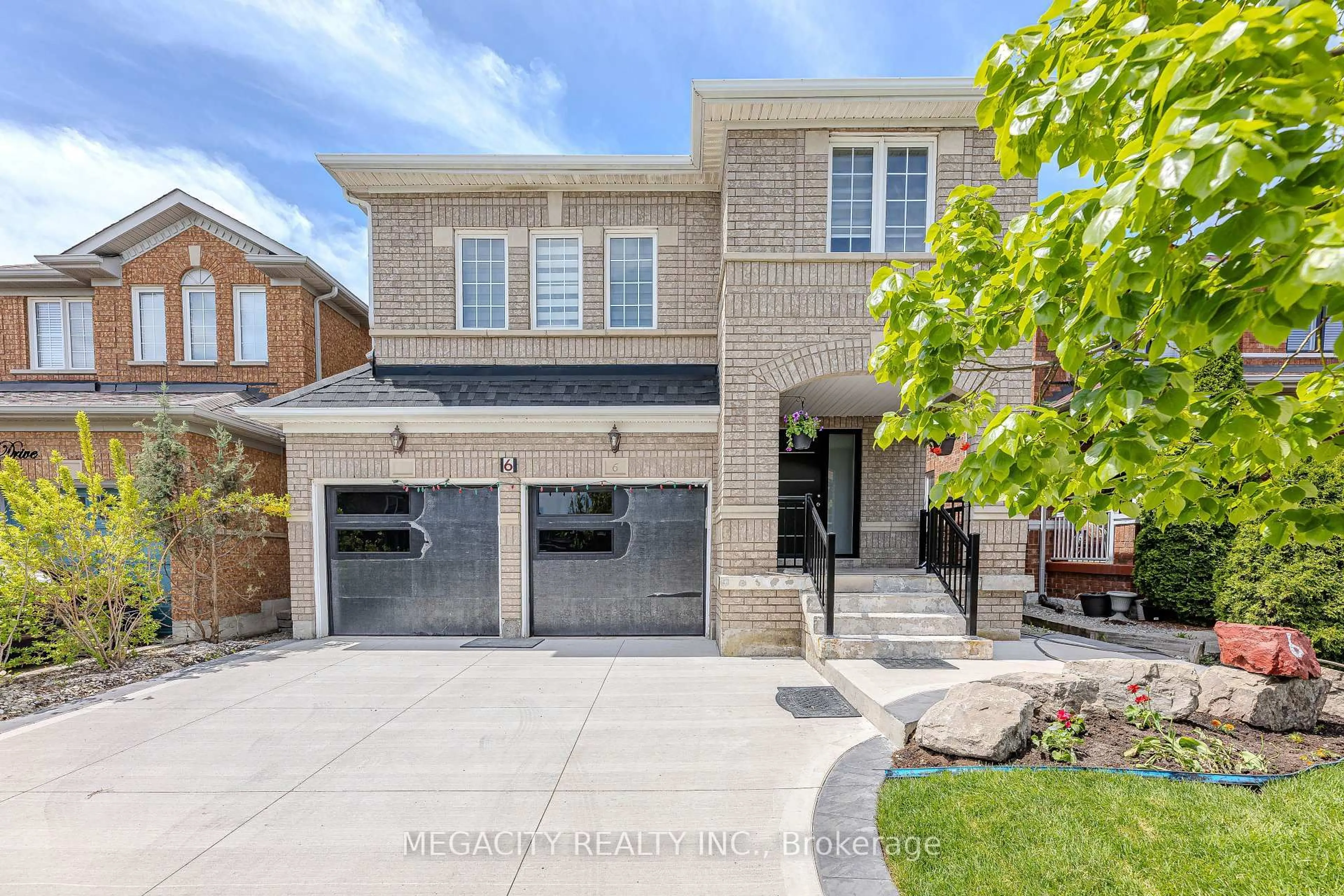 Home with brick exterior material, street for 6 Linderwood Dr, Brampton Ontario L7A 1R7