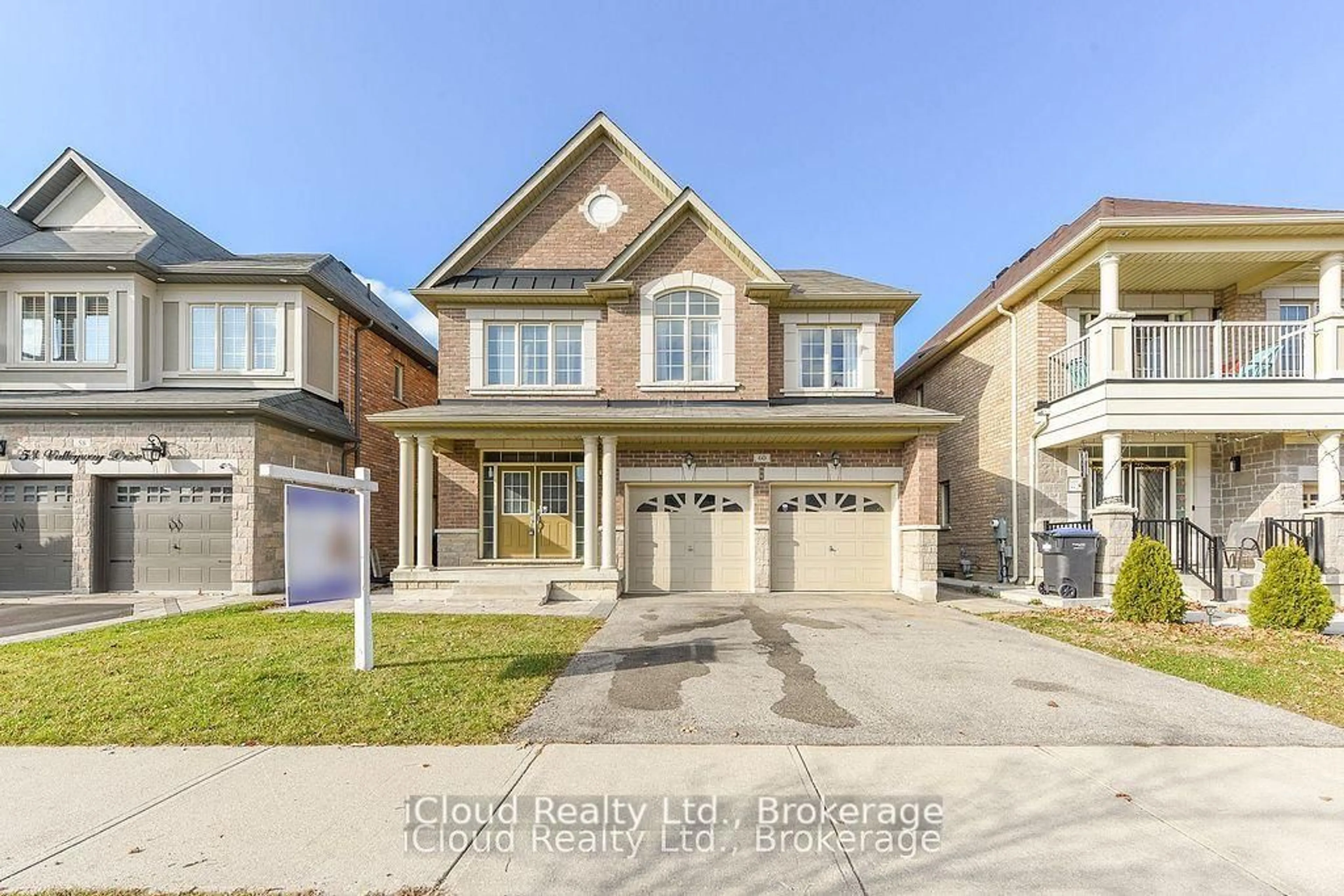 Home with brick exterior material, street for 60 Valleyway Dr, Brampton Ontario L6X 5G1