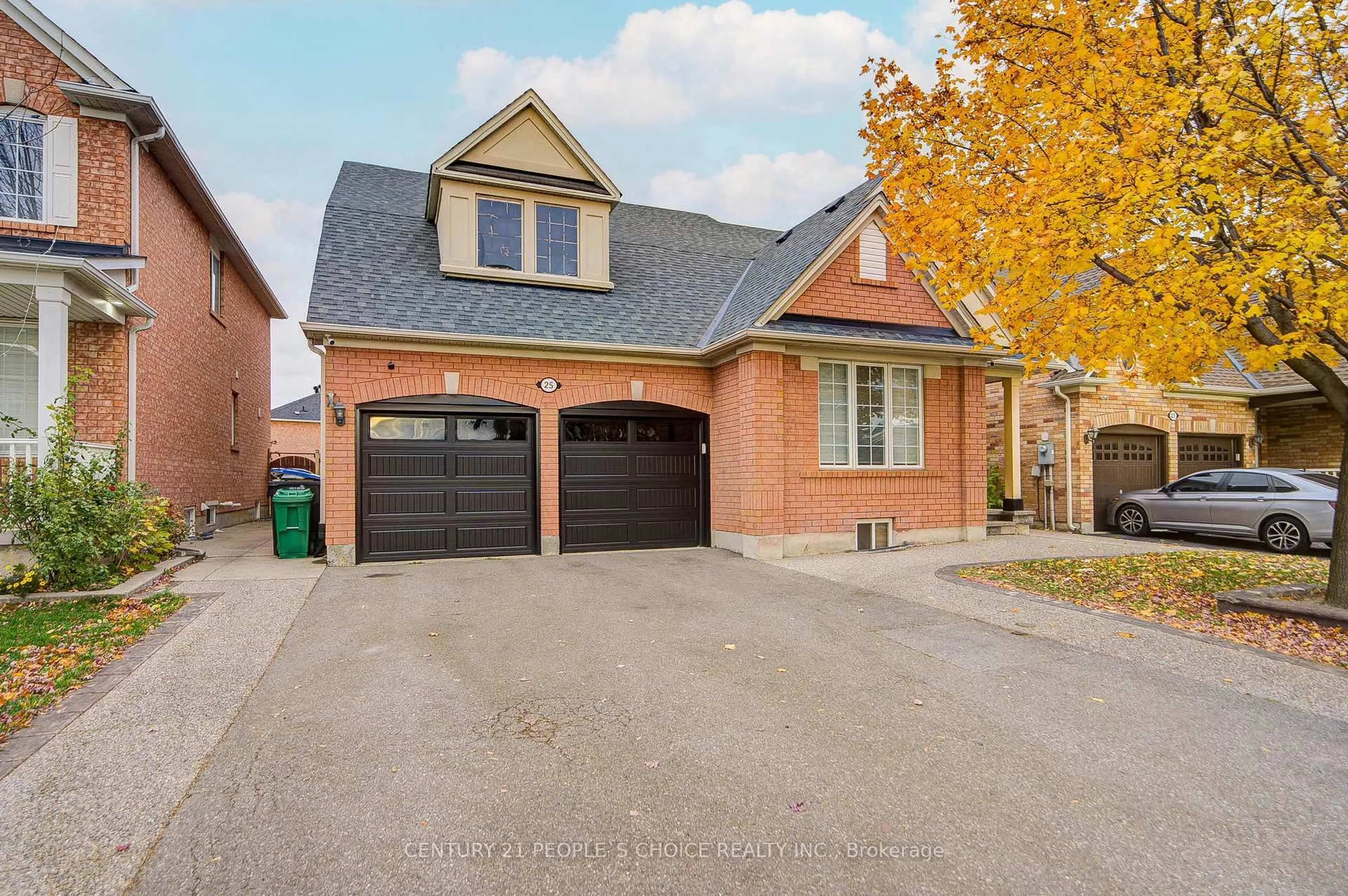 Home with brick exterior material, street for 25 Dwyer Dr, Brampton Ontario L6S 6L2