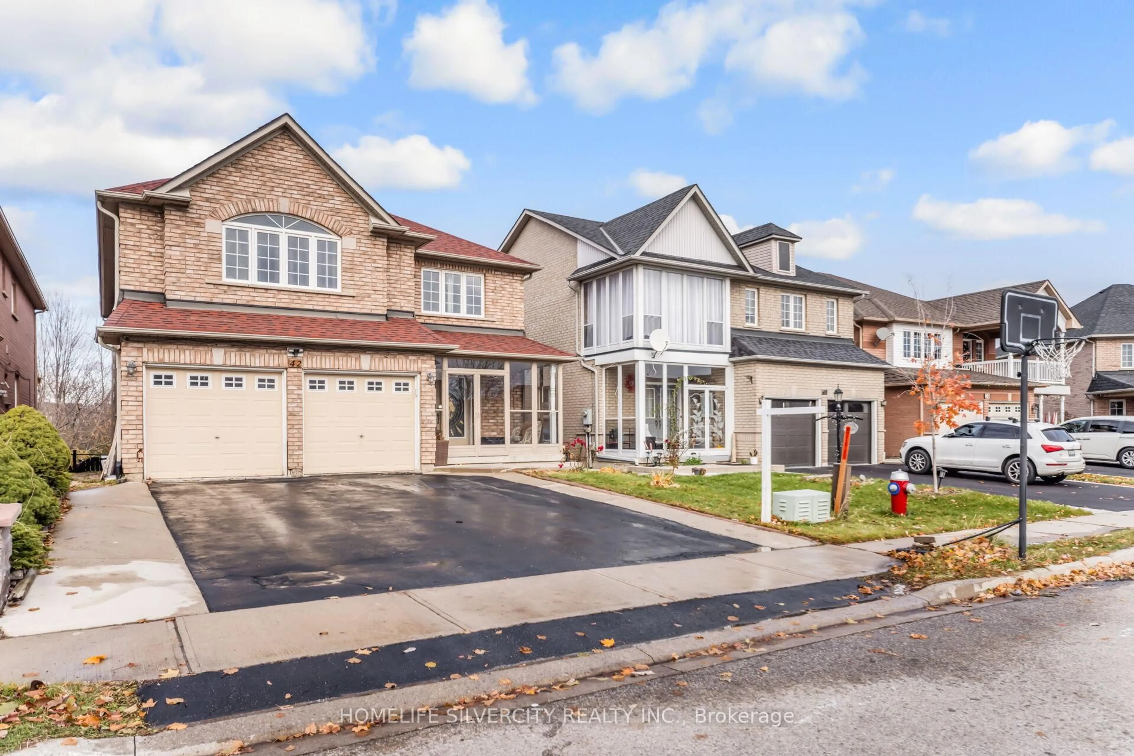 Home with brick exterior material, street for 42 Avalanche Cres, Brampton Ontario L6P 1M5