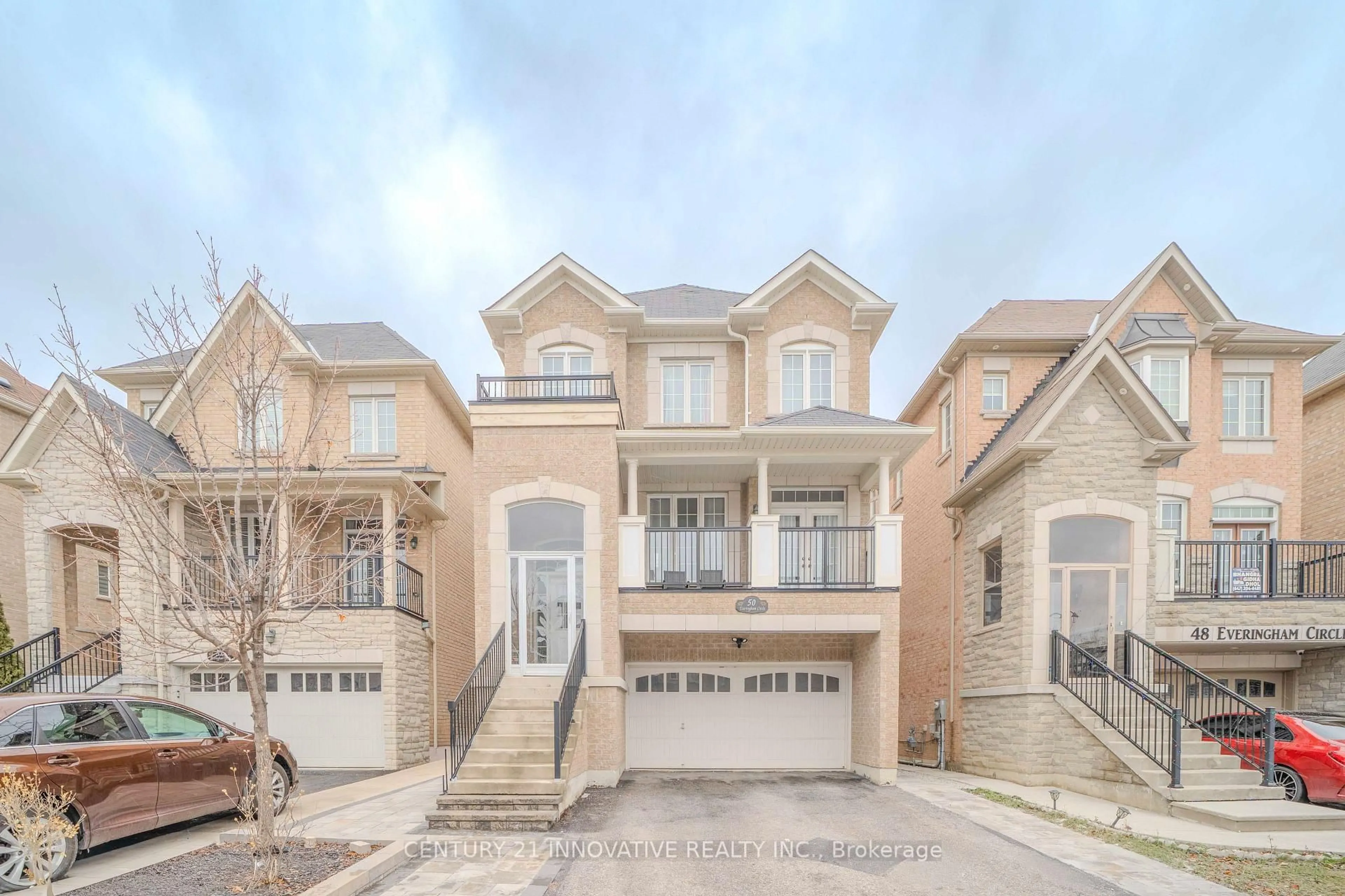 Home with brick exterior material, street for 50 Everingham Circ, Brampton Ontario L6R 0R7