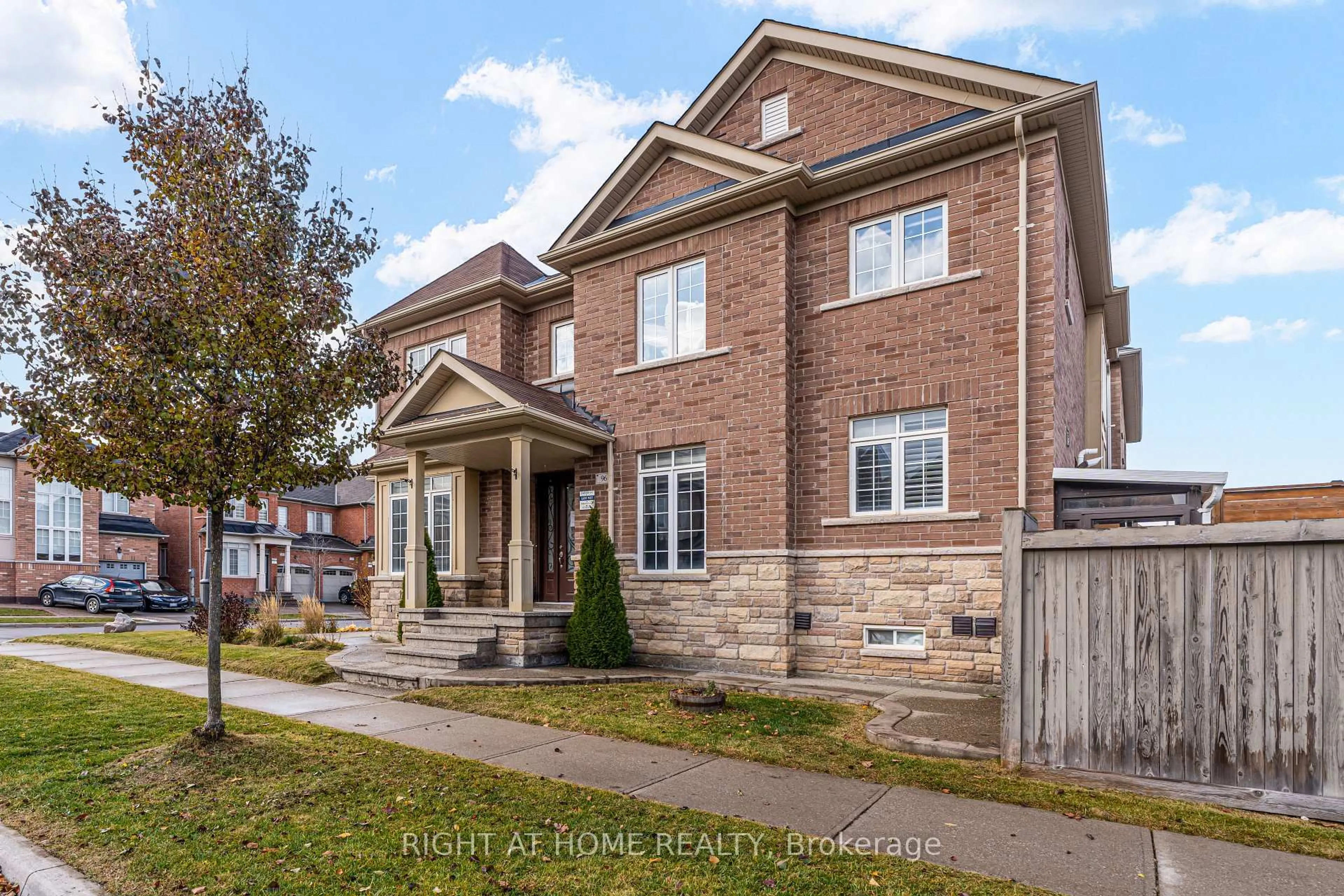 Home with brick exterior material, street for 96 Humberstone Cres, Brampton Ontario L7A 4B8