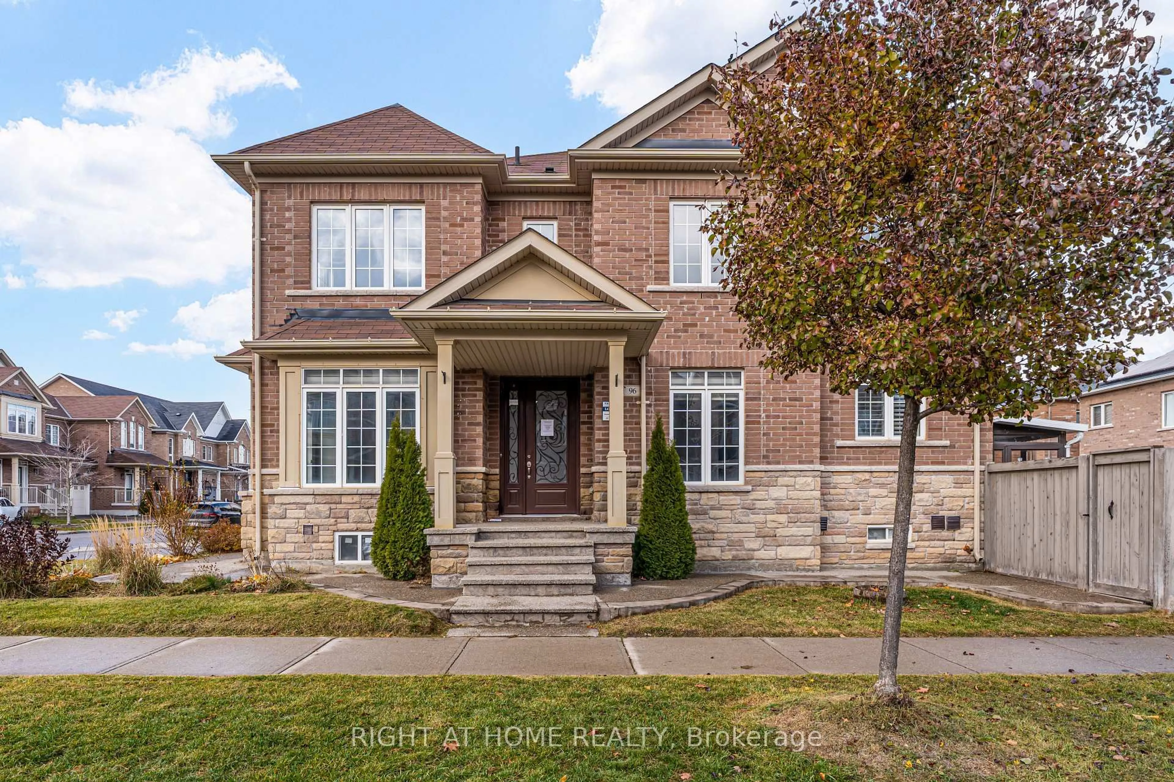 Home with brick exterior material, street for 96 Humberstone Cres, Brampton Ontario L7A 4B8