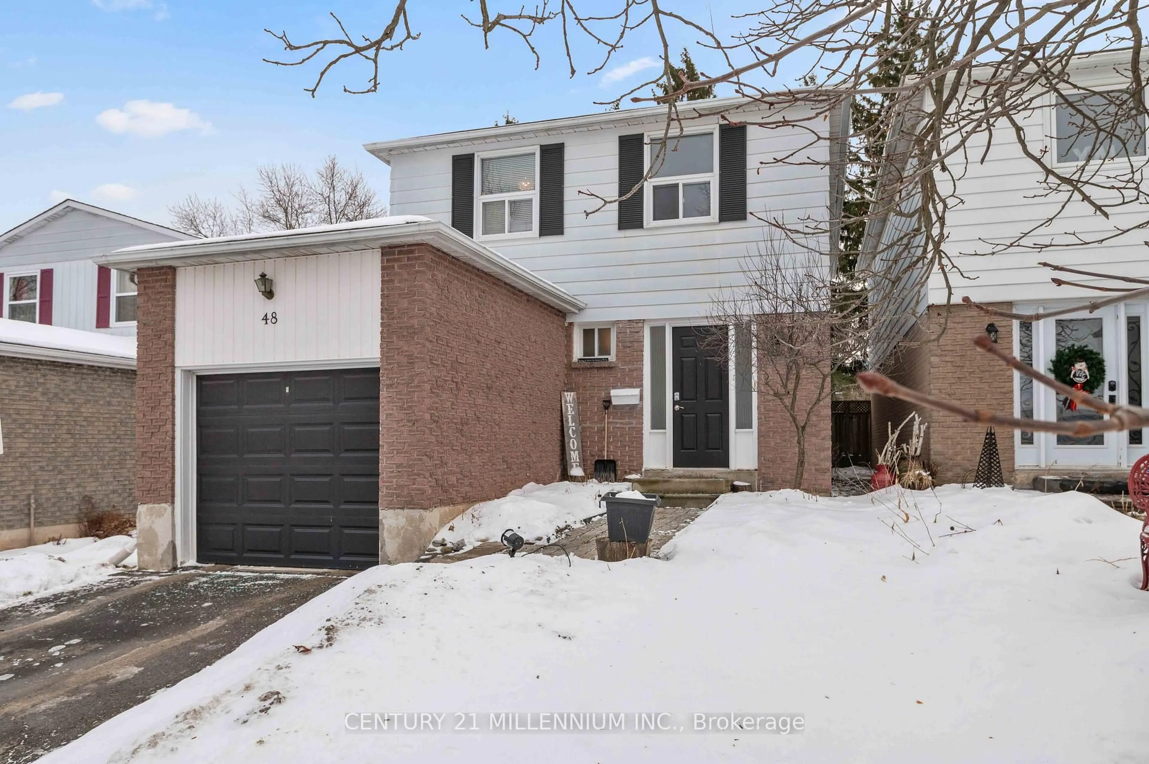 Home with brick exterior material, street for 48 Mccarthy St, Orangeville Ontario L9W 1B2