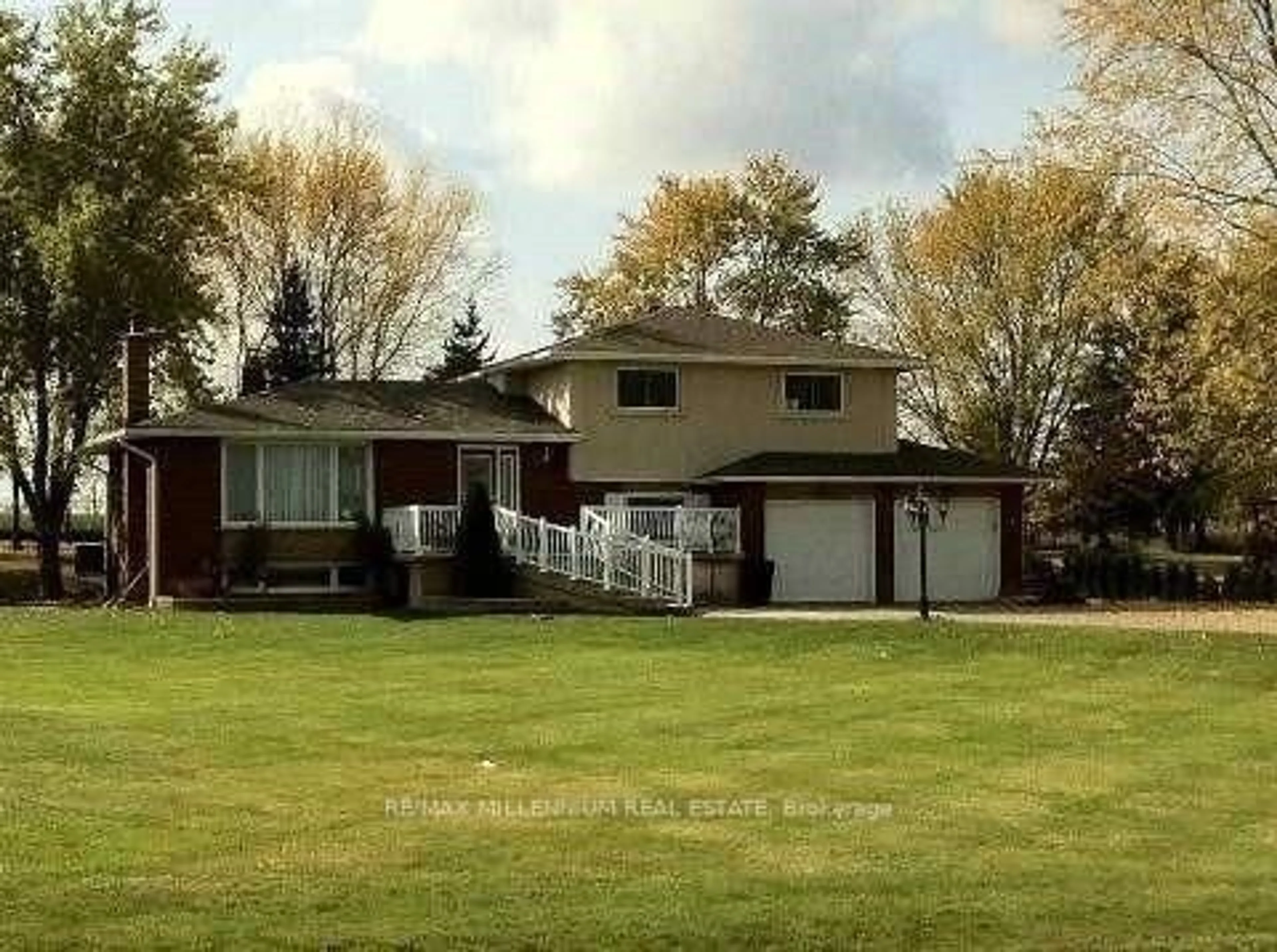 Home with vinyl exterior material, street for 14384 Humber Station Rd, Caledon Ontario L7E 0Y5