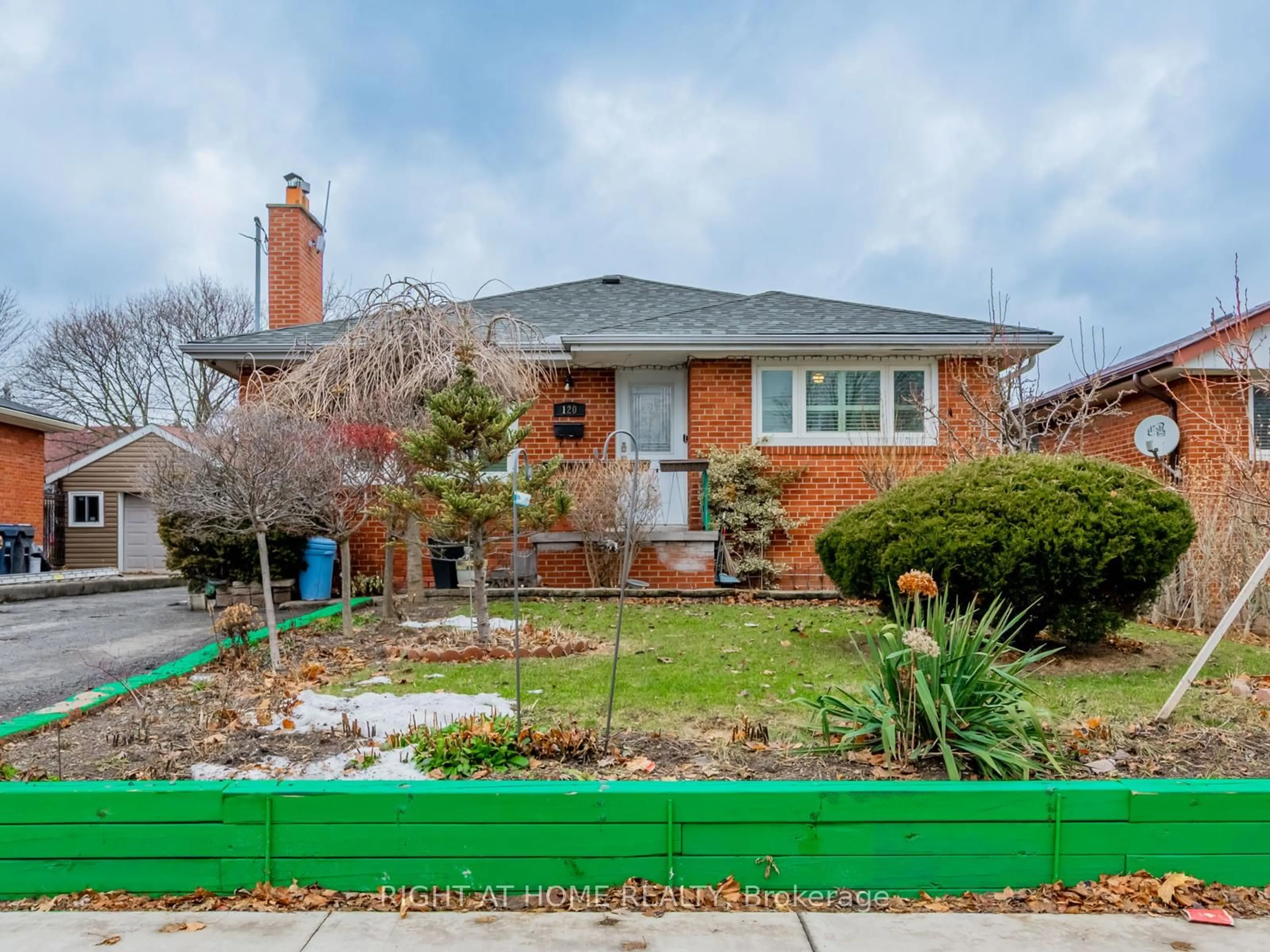 Home with brick exterior material, street for 120 Redwater Dr, Toronto Ontario M9W 2A2