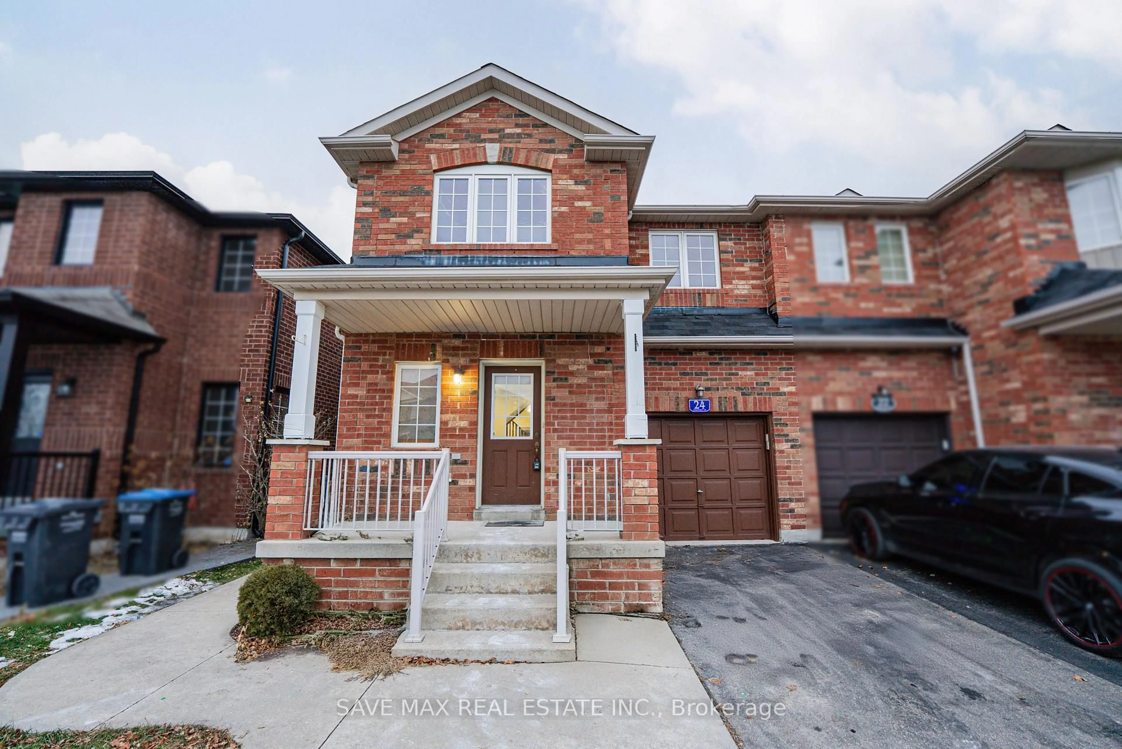 Home with brick exterior material, street for 24 Jordensen Dr, Brampton Ontario L6X 0T2