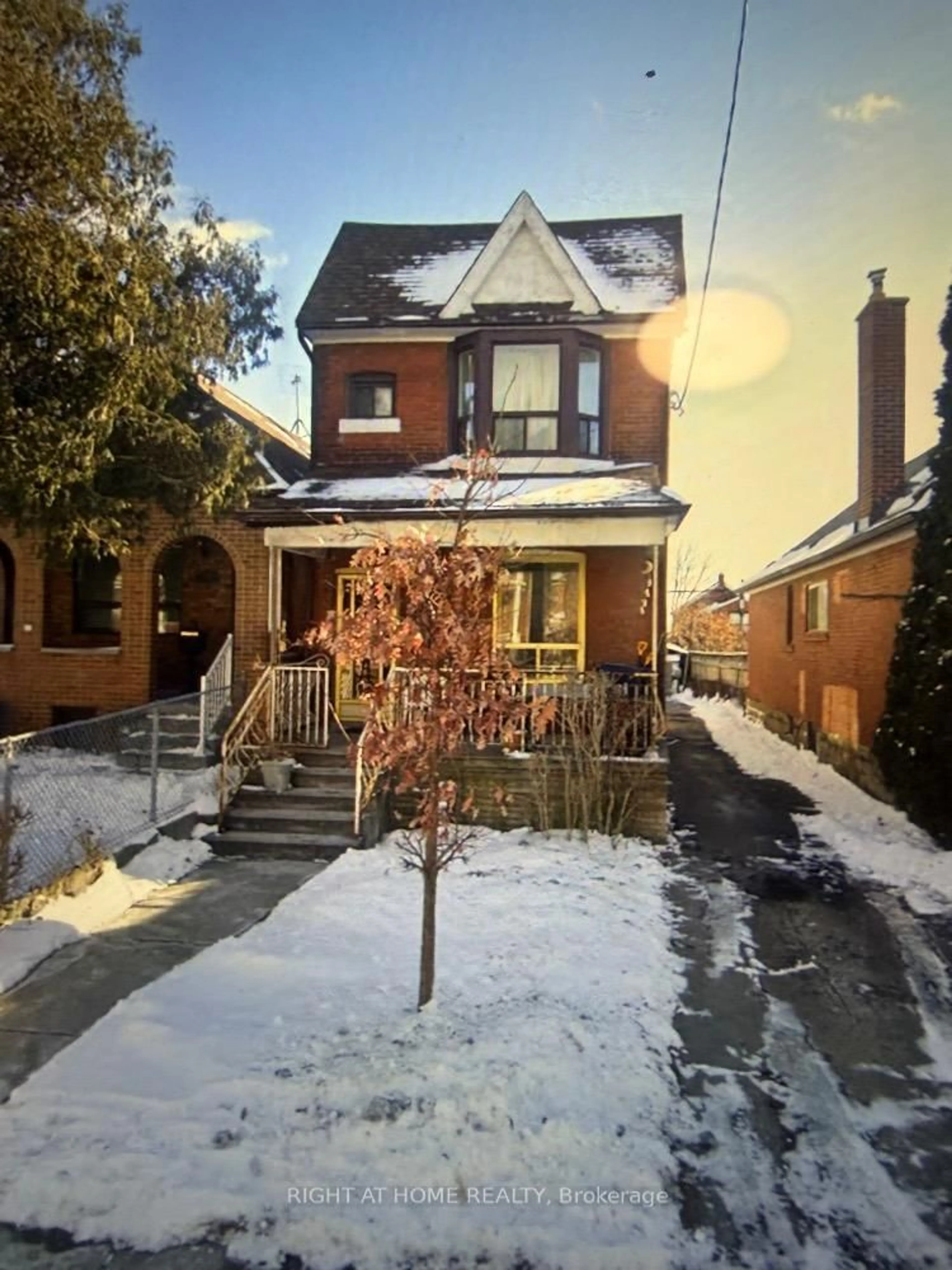 Home with brick exterior material, street for 57 Auburn Ave, Toronto Ontario M6H 2L8