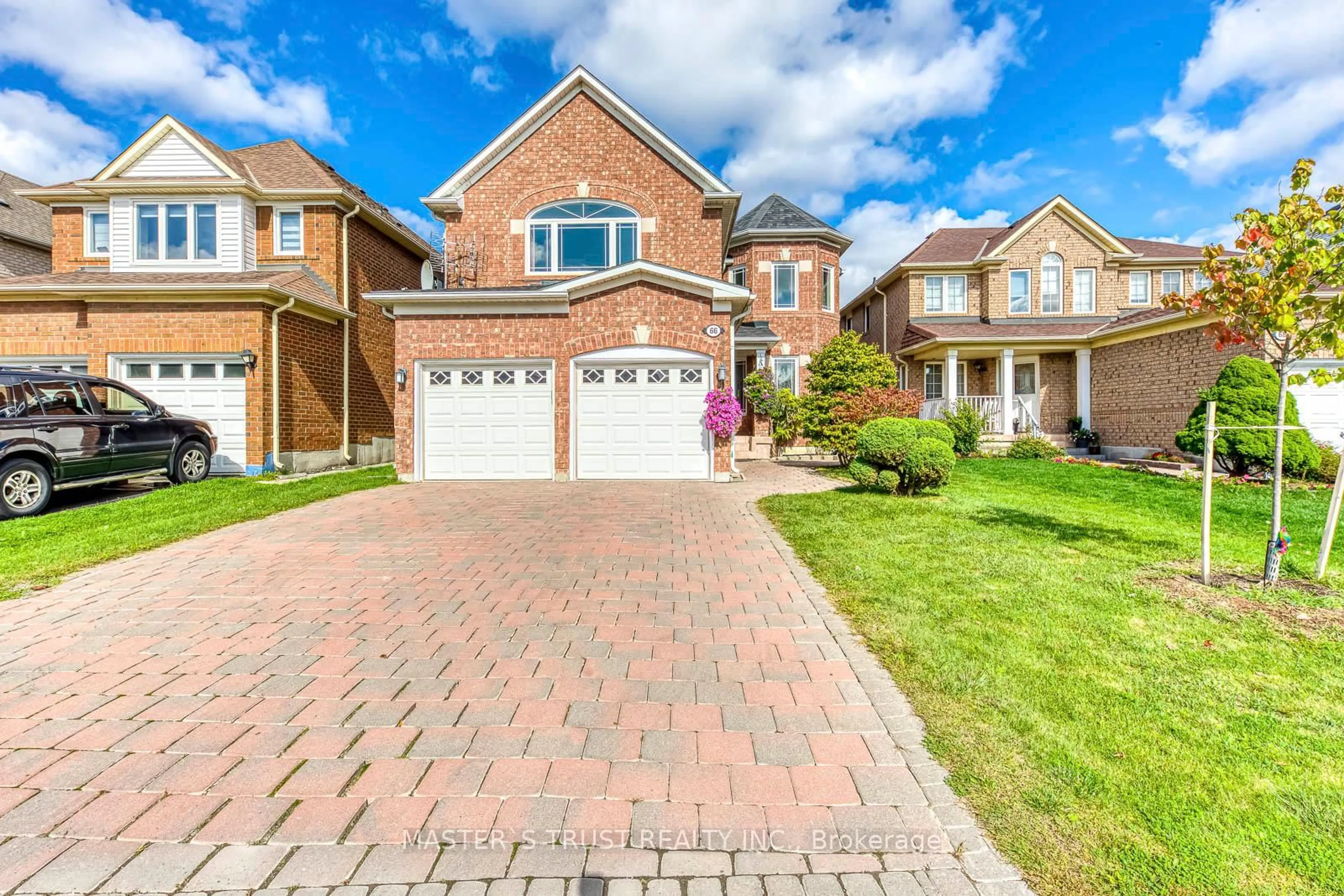 Home with brick exterior material, street for 66 Snow Leopard Crt, Brampton Ontario L6R 2L7