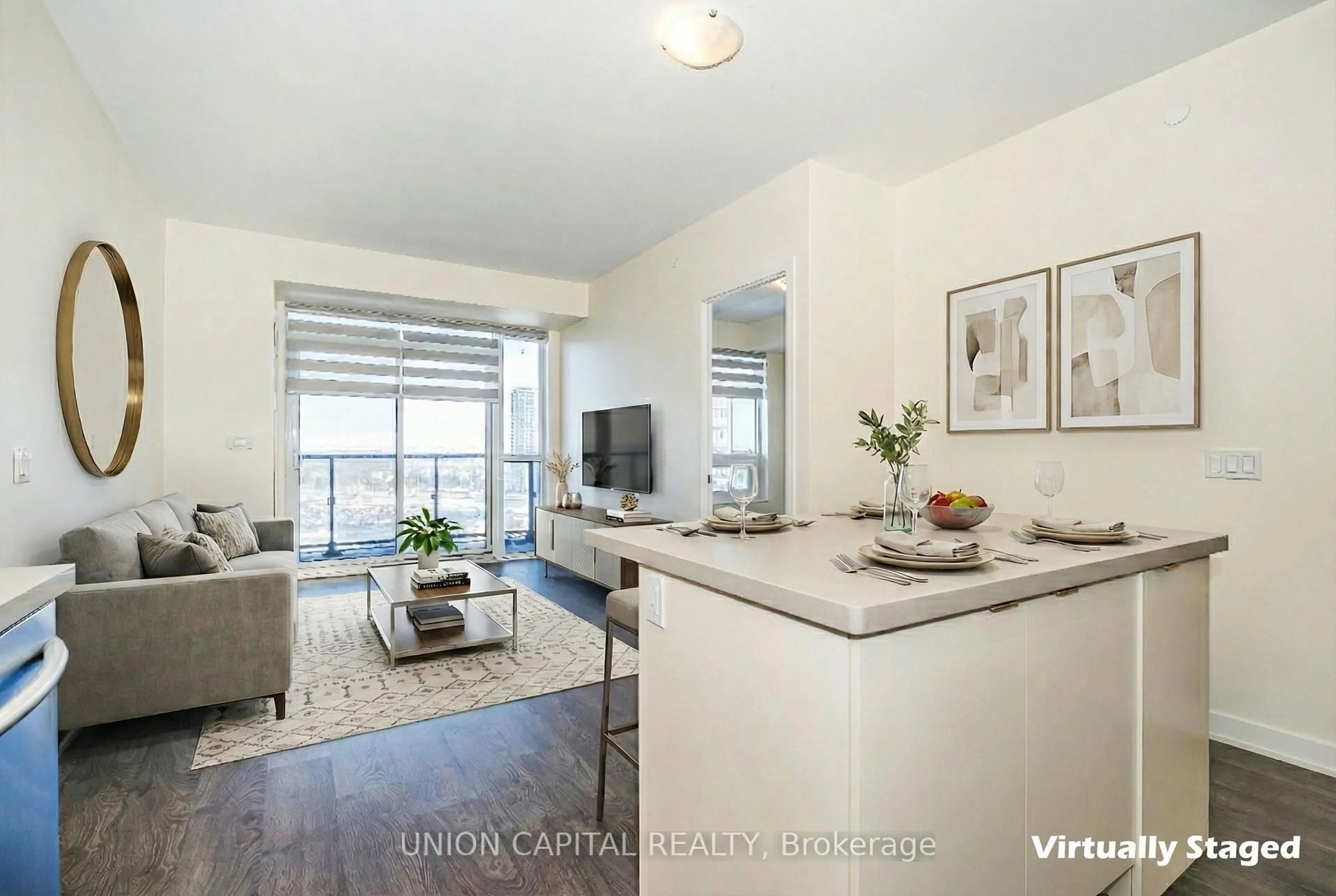 Living room with furniture, unknown for 4699 Glen Erin Dr #1001, Mississauga Ontario L5M 2E5