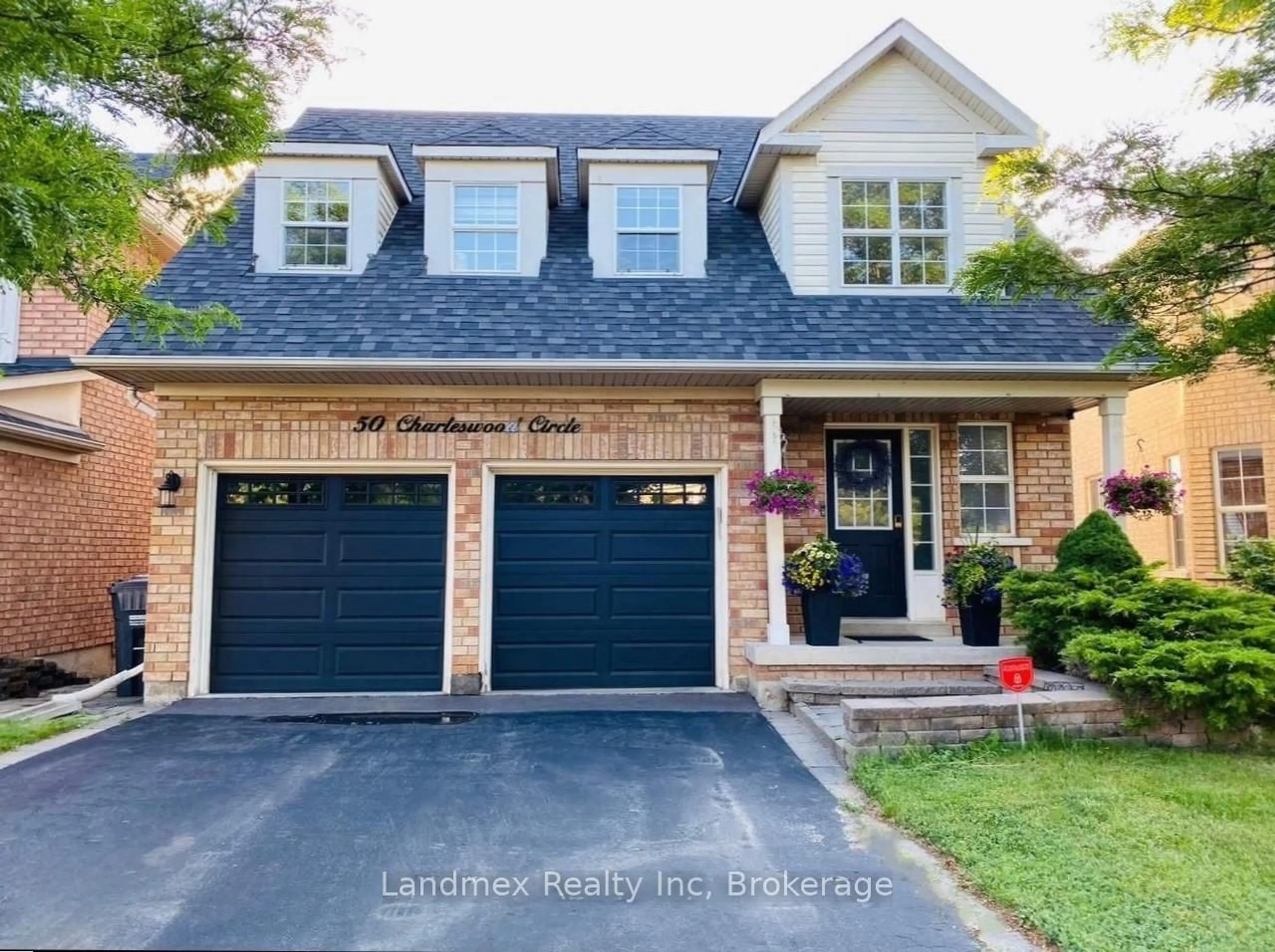 Home with brick exterior material, street for 50 Charleswood Circ, Brampton Ontario L7A 1Z2