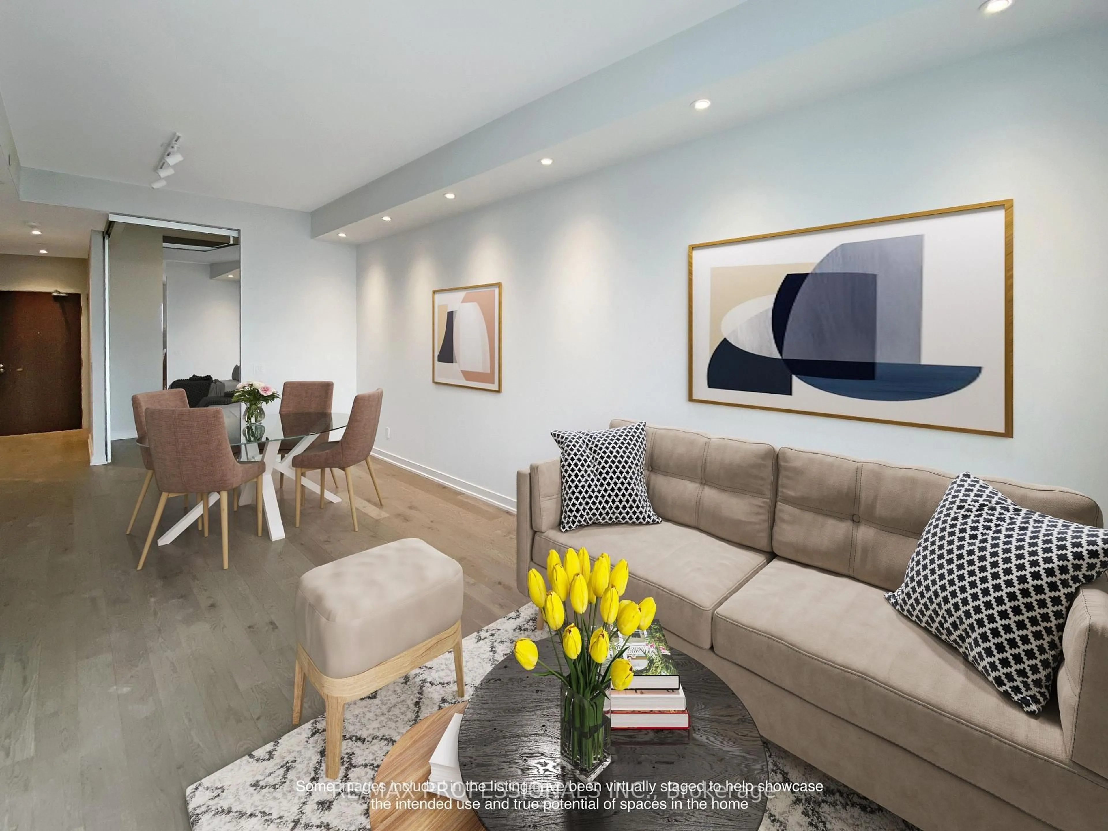 Living room with furniture, unknown for 1928 Lakeshore Blvd #3210, Toronto Ontario M6S 0B1