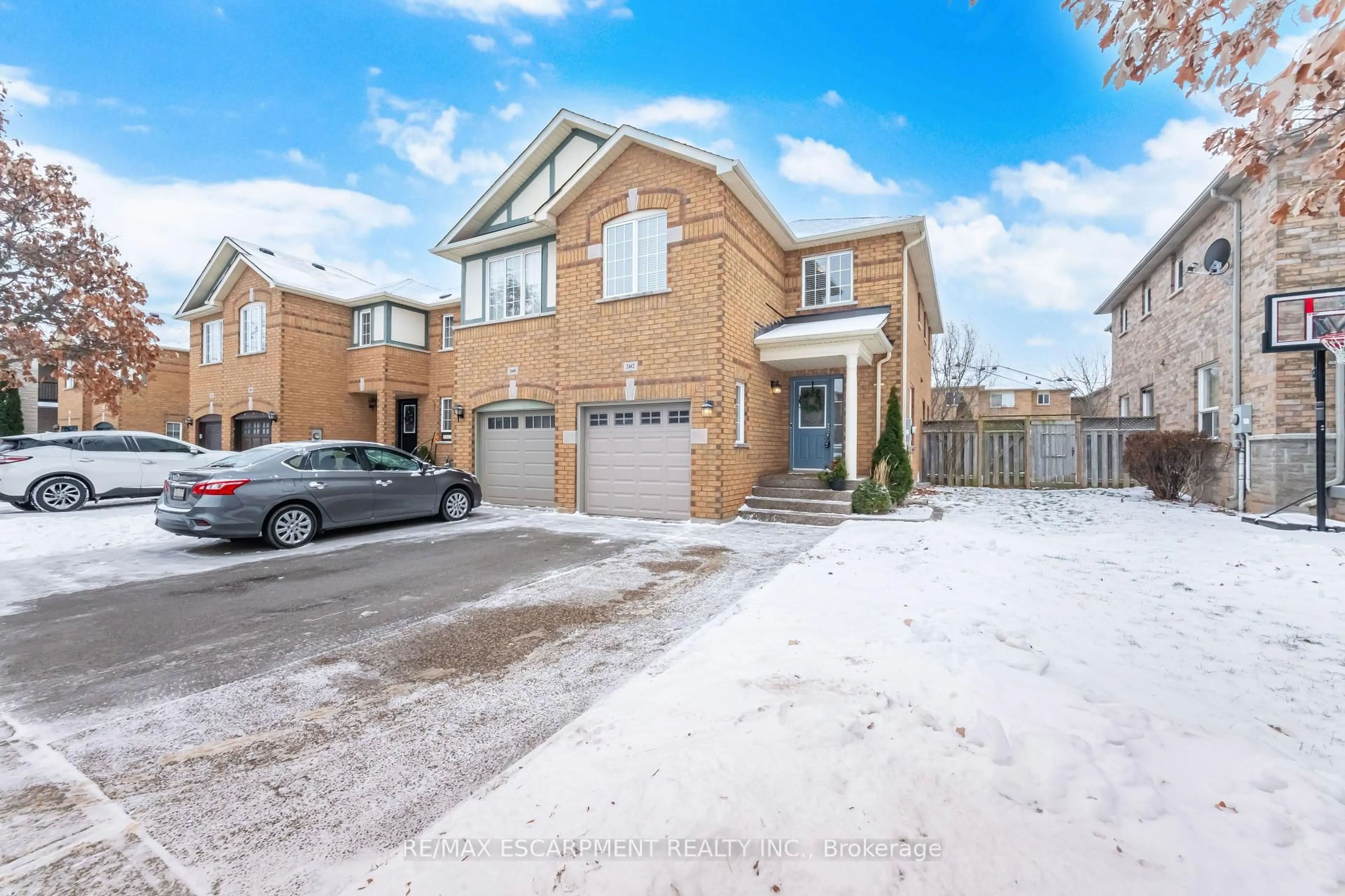 Home with brick exterior material, street for 2462 Lazio Lane, Oakville Ontario L6M 4P7