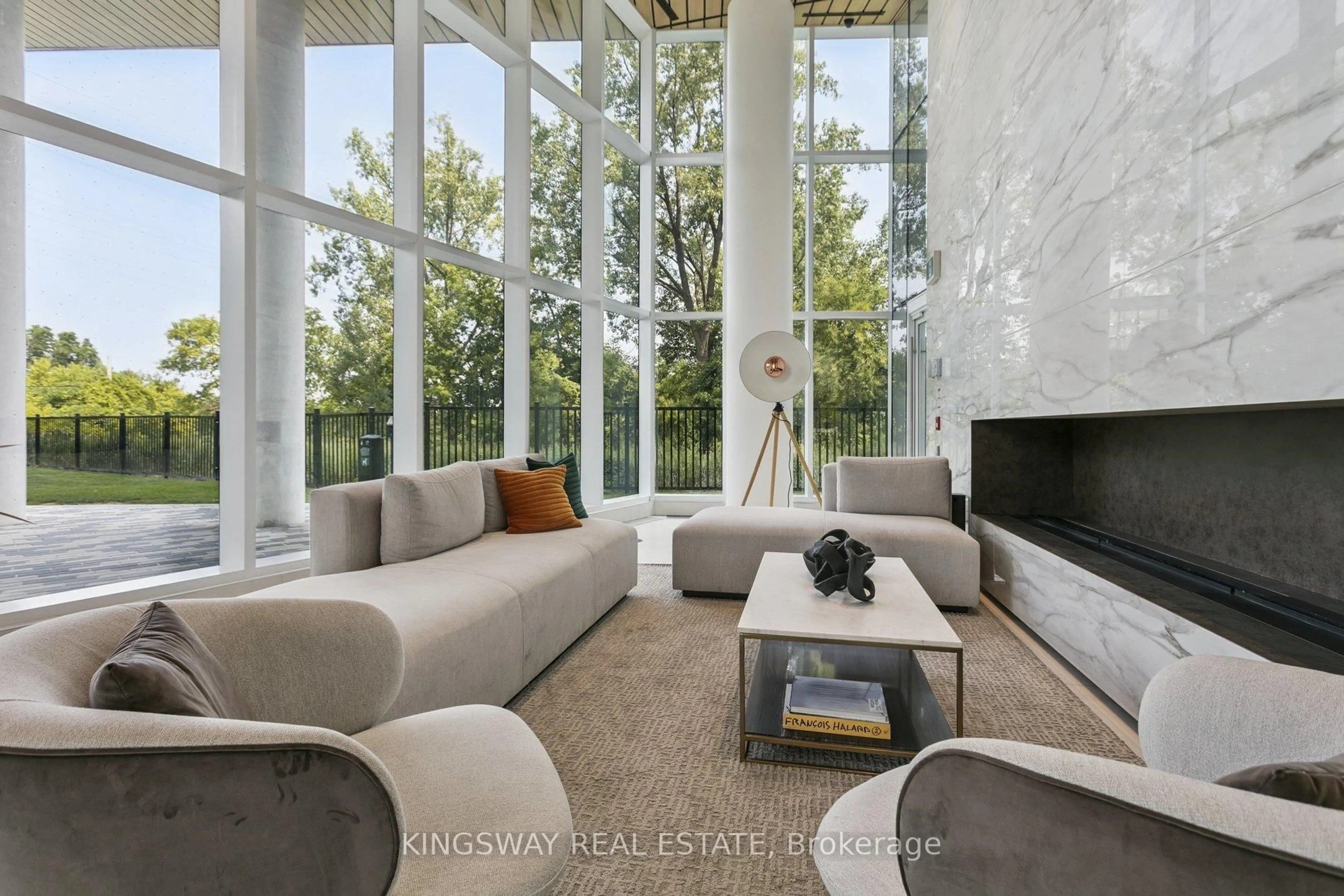 Living room with furniture, unknown for 20 Brin Dr #604, Toronto Ontario M8X 0B2