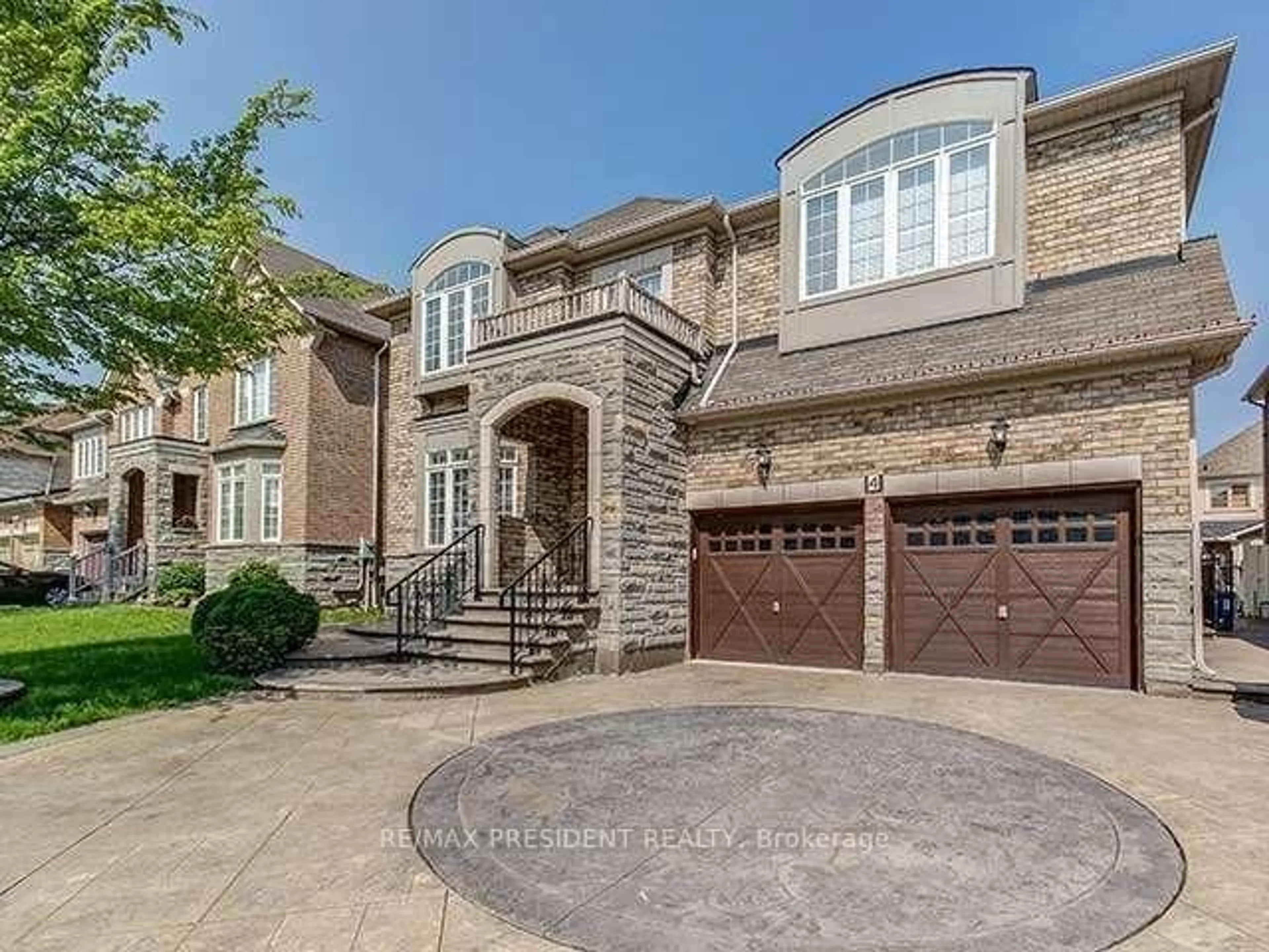 Home with brick exterior material, street for 4 Cairnburg Dr, Brampton Ontario L6P 1X3