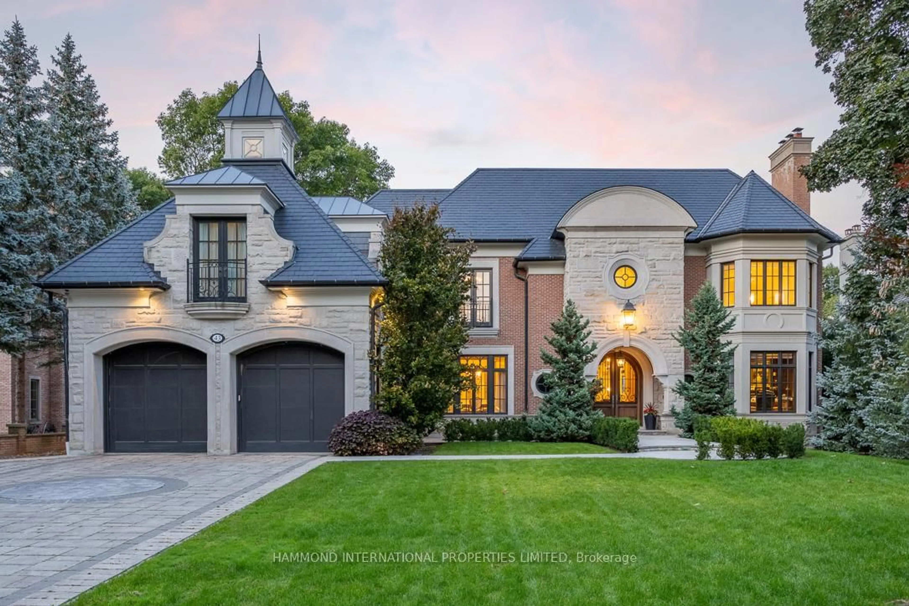 Home with brick exterior material, street for 43 North Dr, Toronto Ontario M9A 4R1