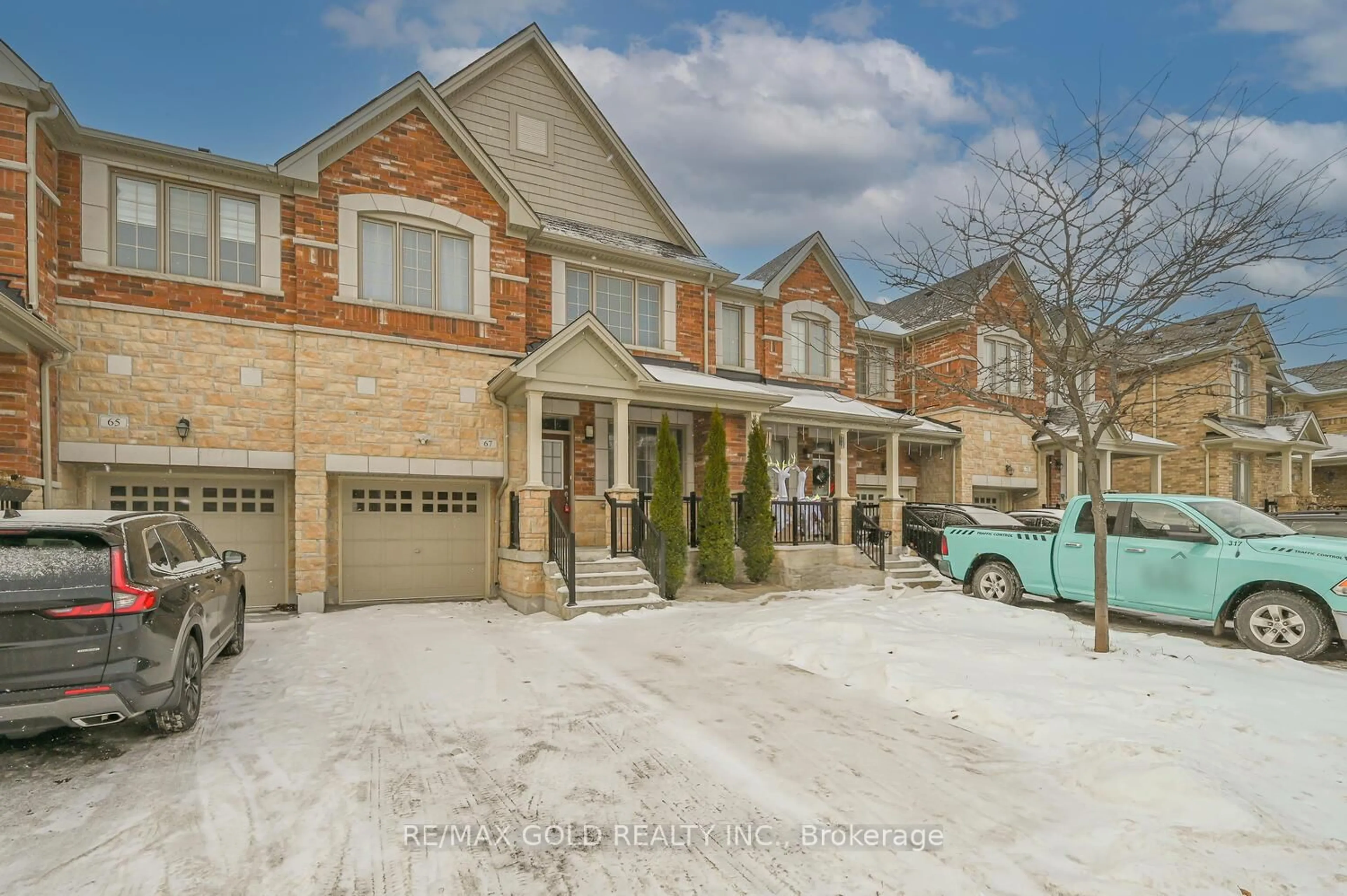 Home with brick exterior material, street for 67 Zelda Rd, Brampton Ontario L6R 3V4