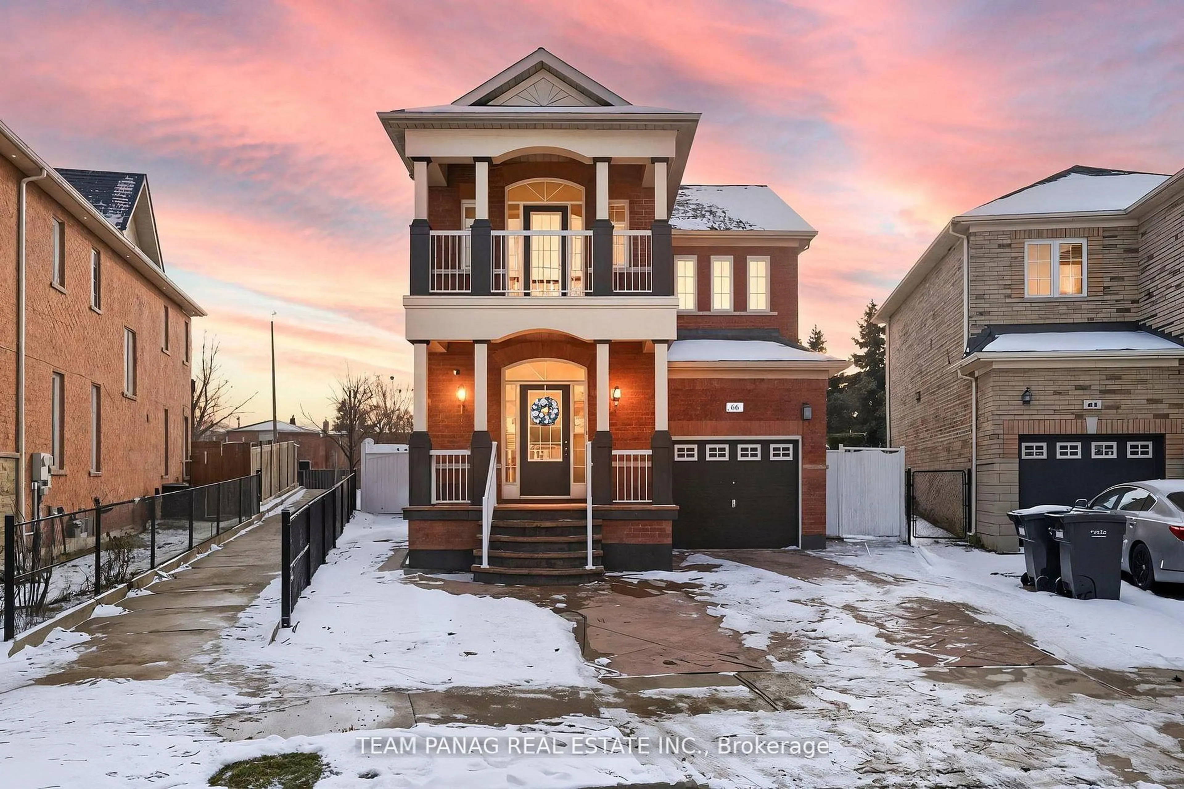 Home with brick exterior material, street for 66 Tobermory Cres, Brampton Ontario L6V 4T5