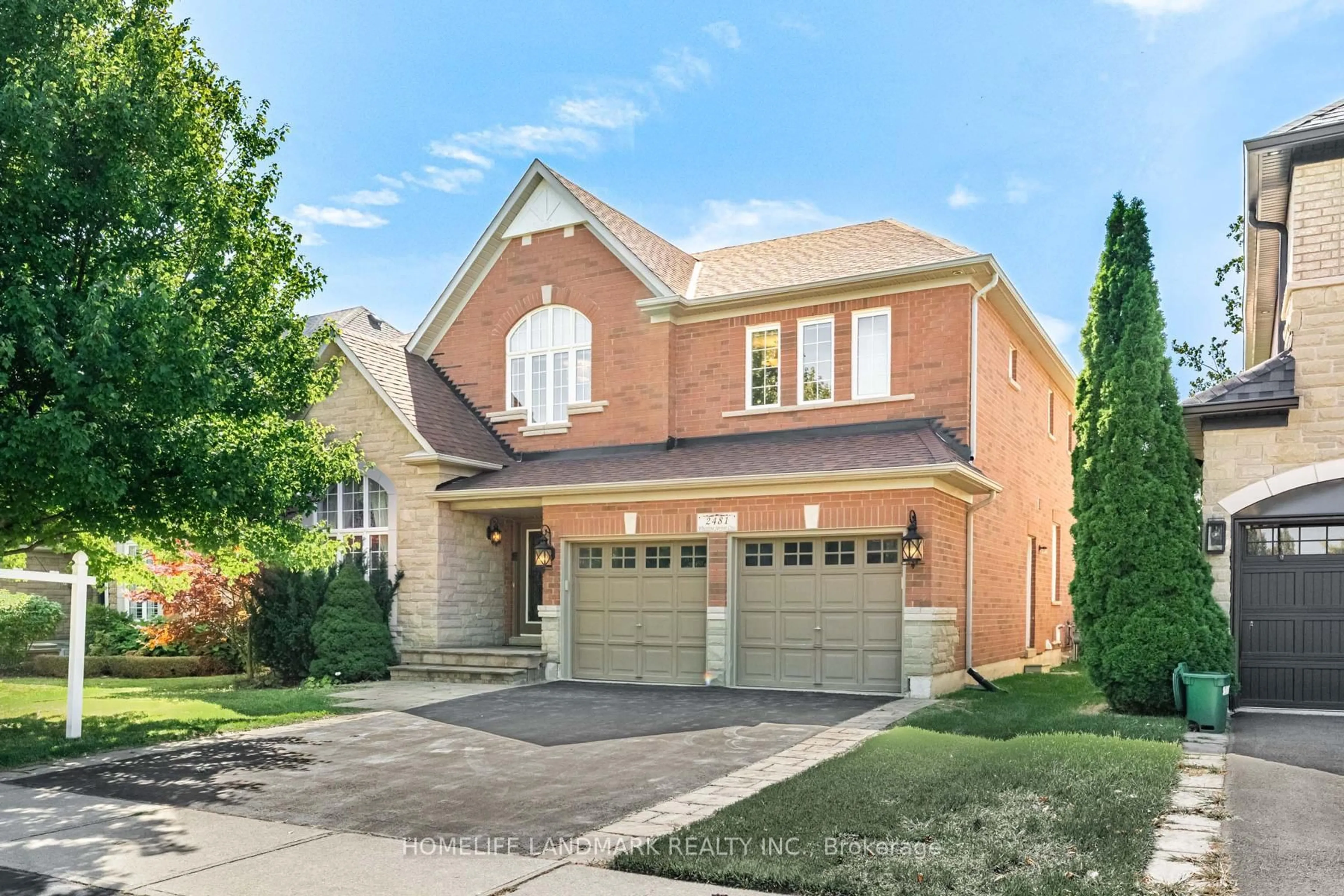 Home with brick exterior material, street for 2481 Whistling Springs Cres, Oakville Ontario L6M 5G3