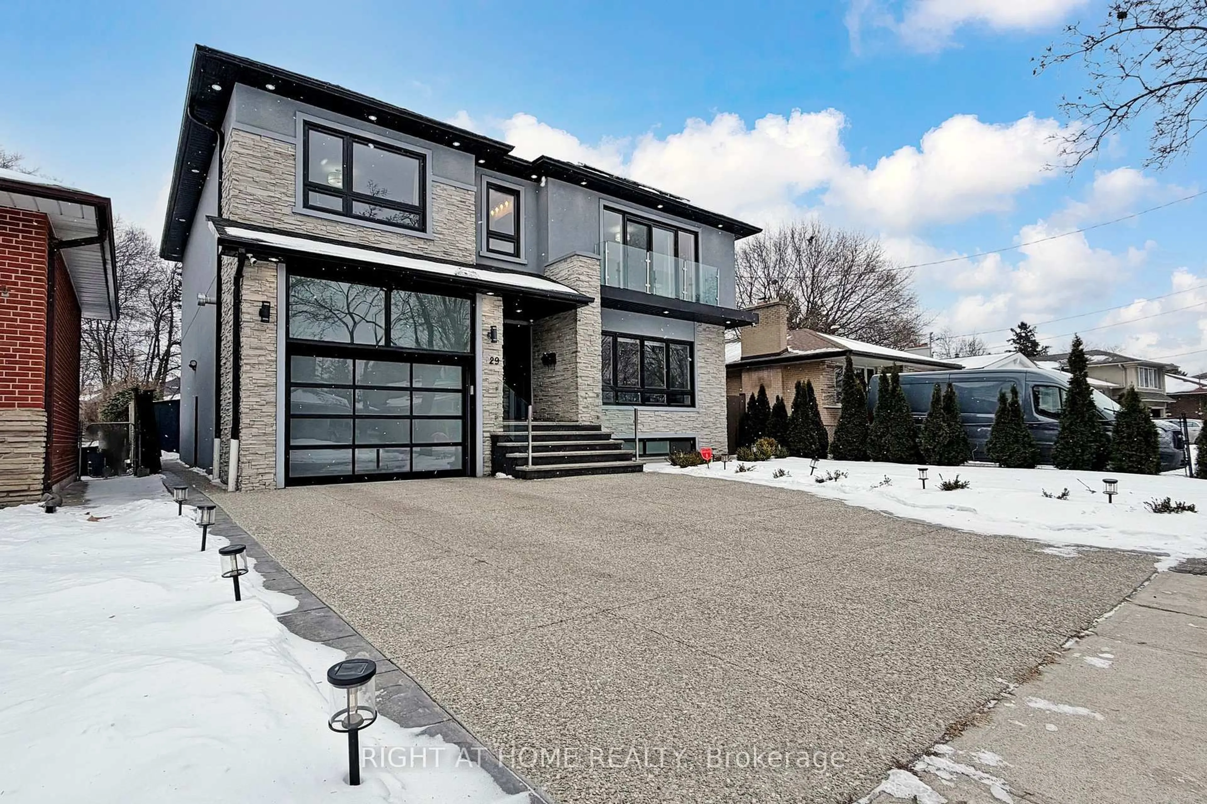 Home with brick exterior material, street for 129 Meadowbank Rd, Toronto Ontario M9B 5E2