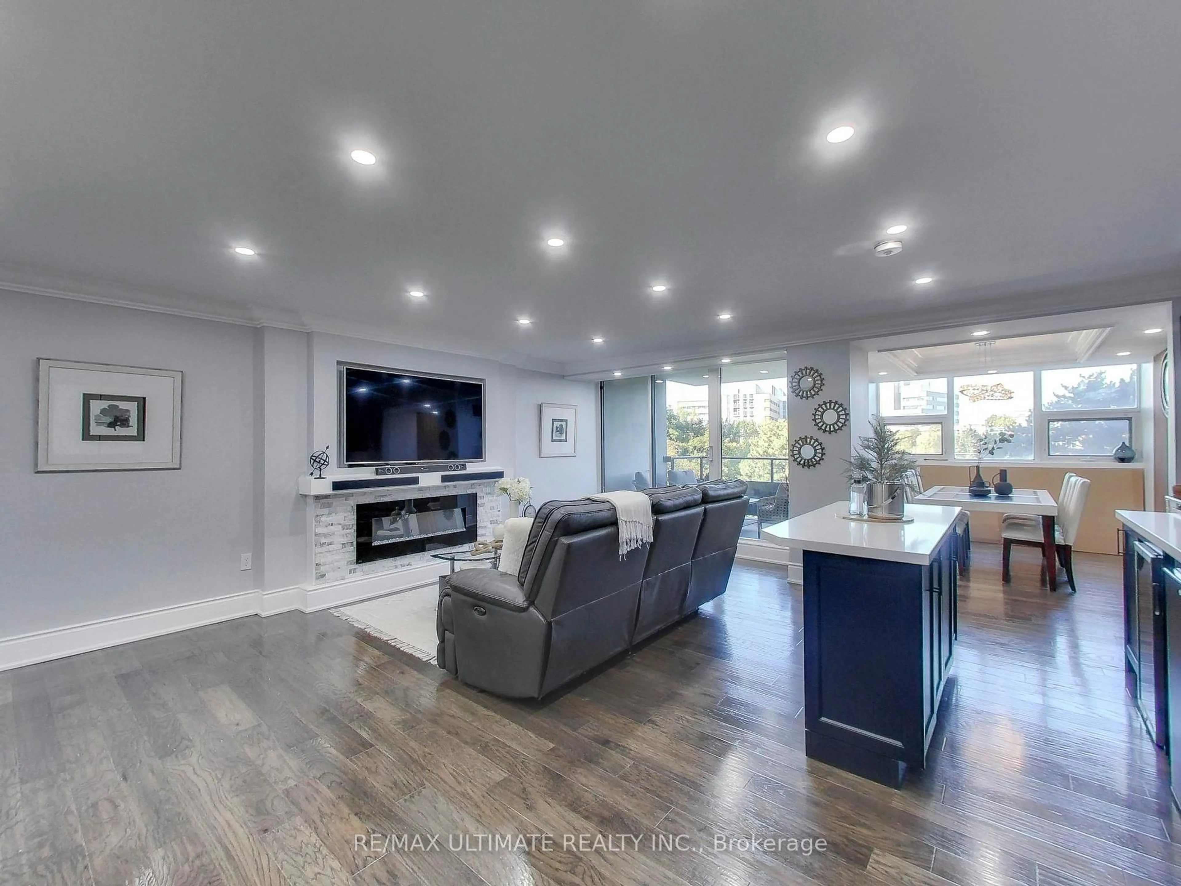 Open concept kitchen, unknown for 75 Emmett Ave #406, Toronto Ontario M6M 5A7