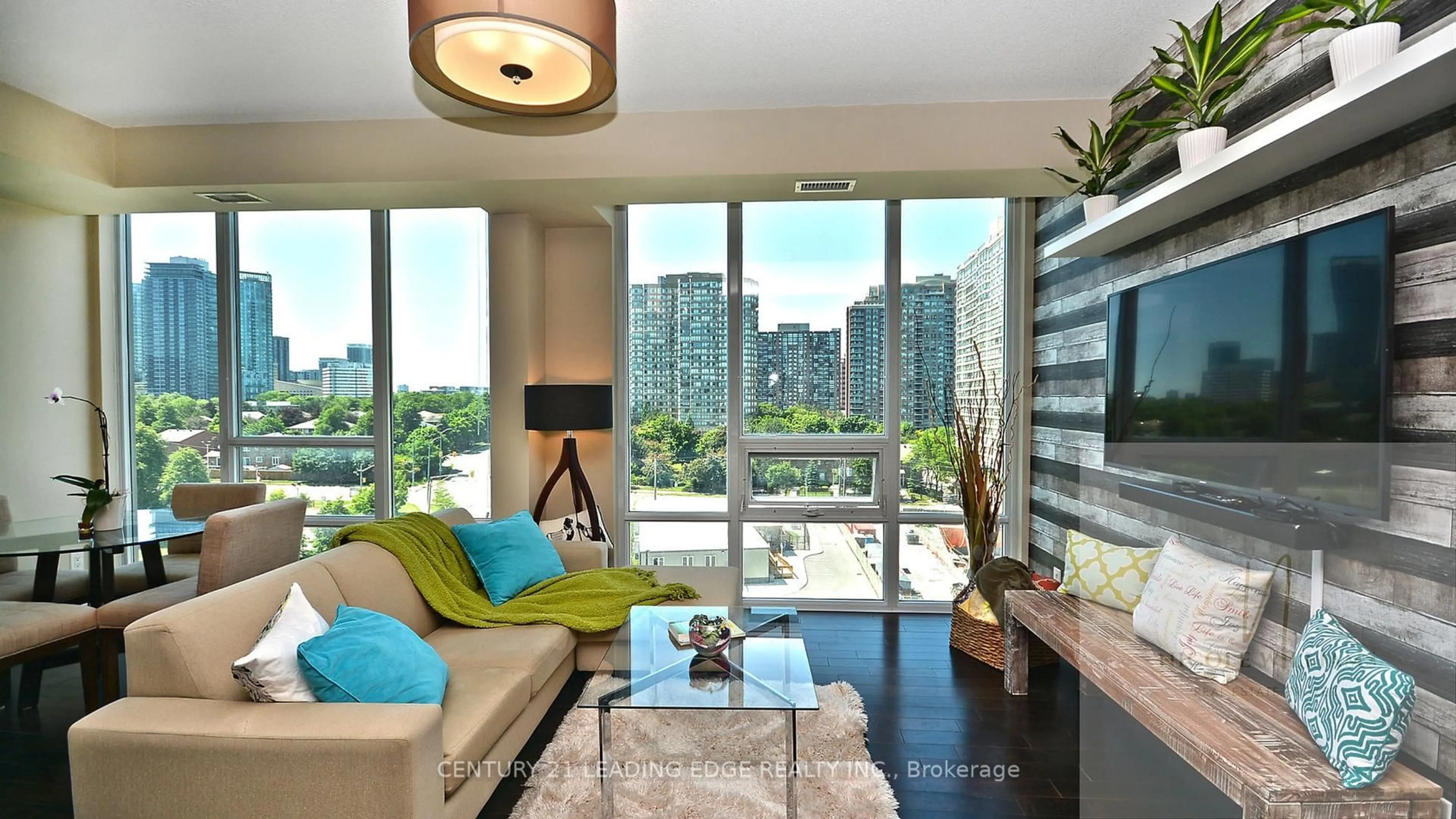 Living room with furniture, unknown for 3525 Kariya Dr #806, Mississauga Ontario L5B 0C2