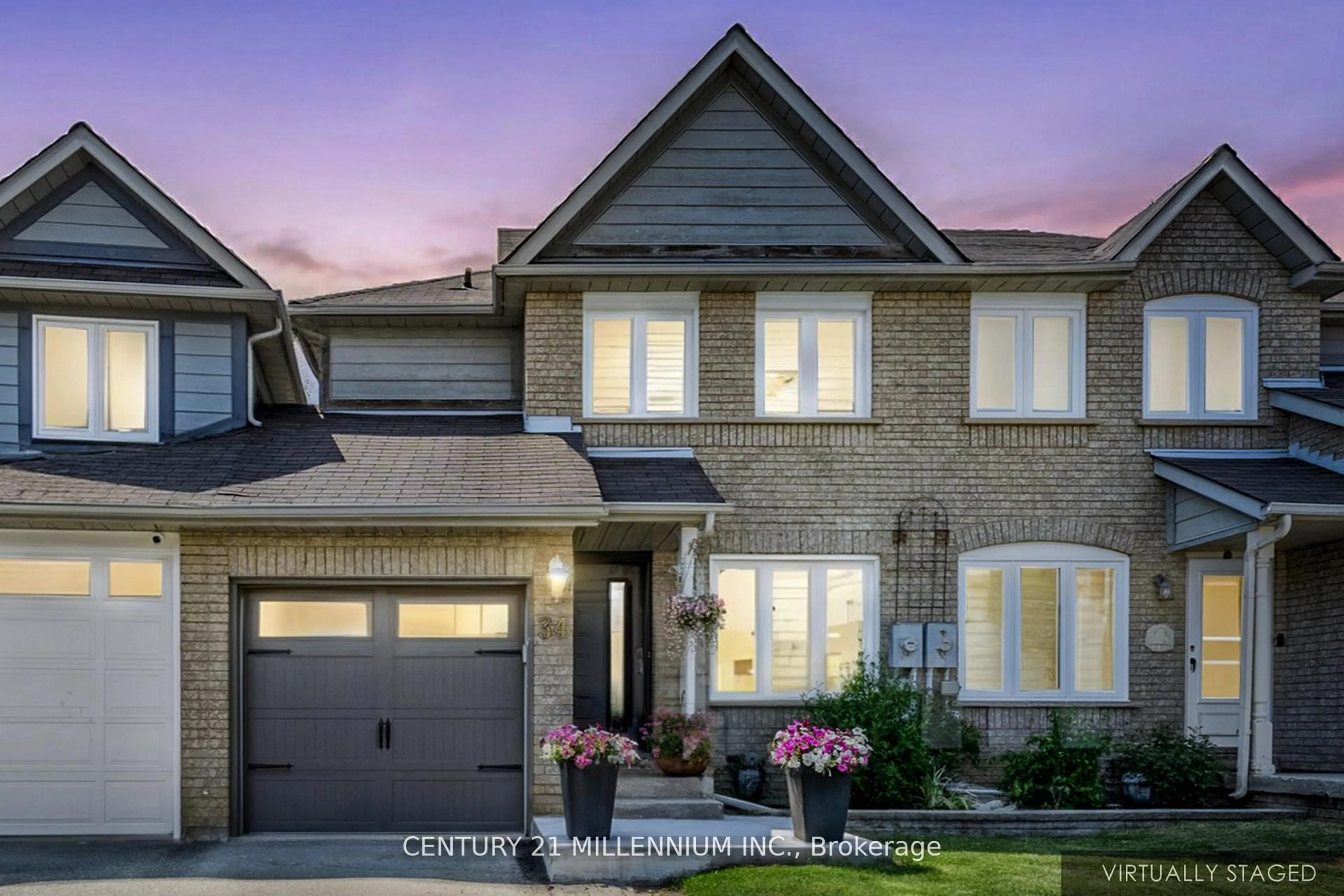 Home with brick exterior material, street for 34 Gardenia Way, Caledon Ontario L7C 1B2