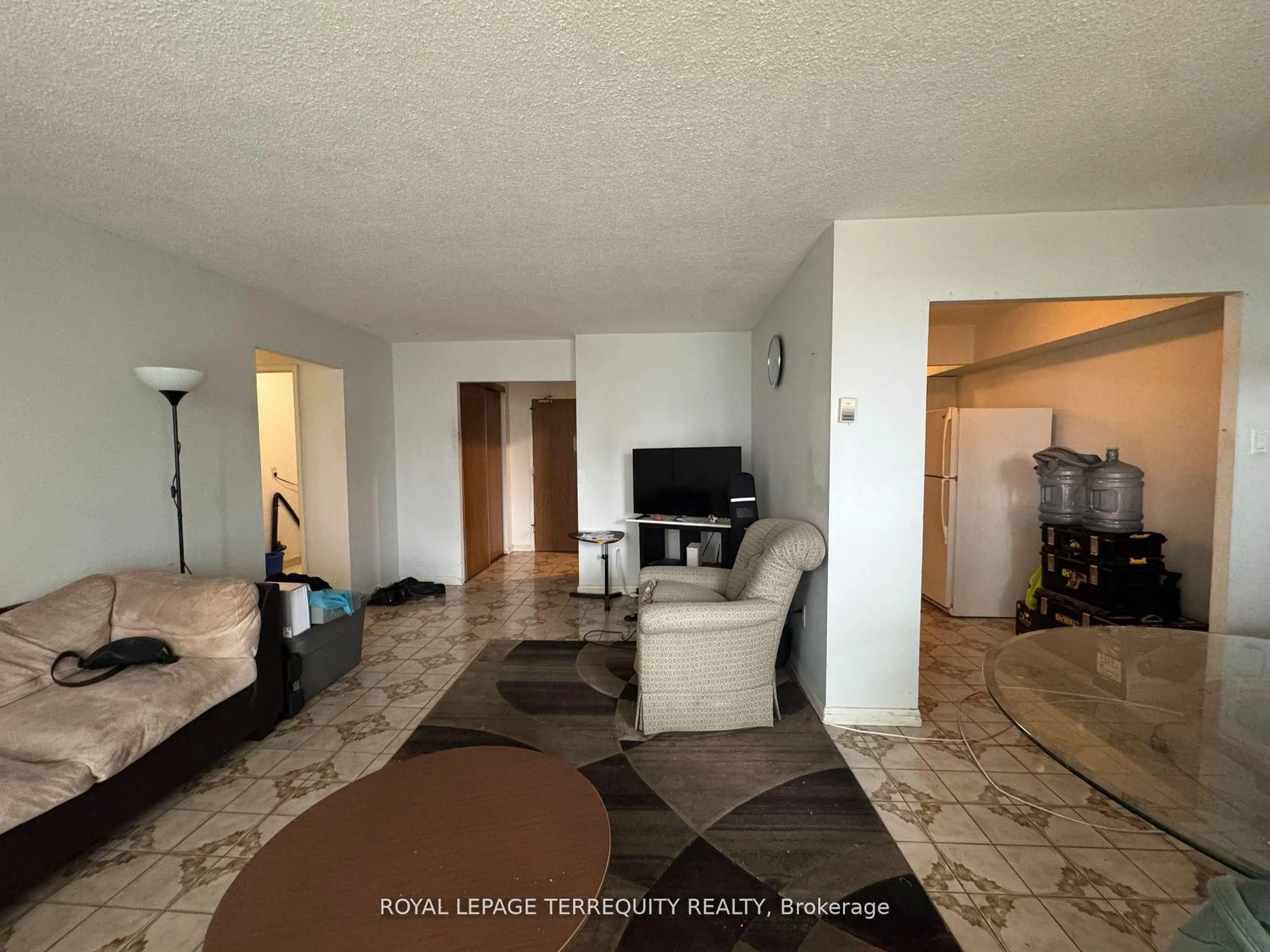 Living room with furniture, unknown for 15 London Green Crt #409, Toronto Ontario M3N 1K4