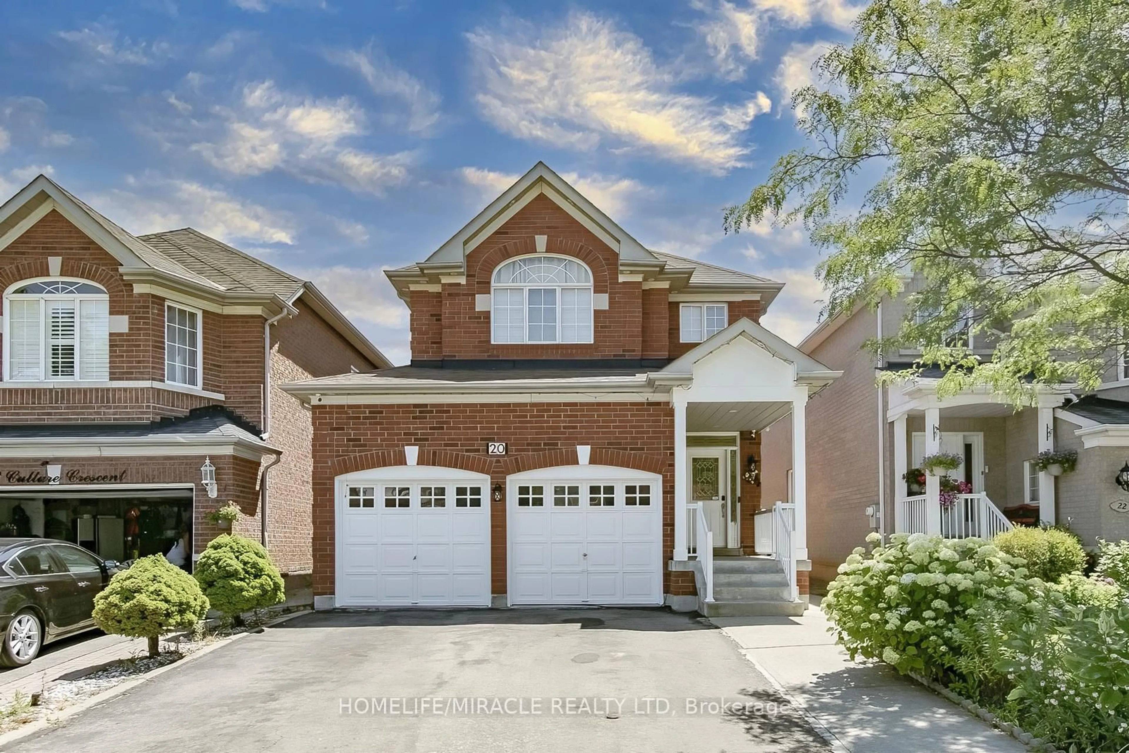Home with brick exterior material, street for 20 Culture Cres, Brampton Ontario L6X 4V4