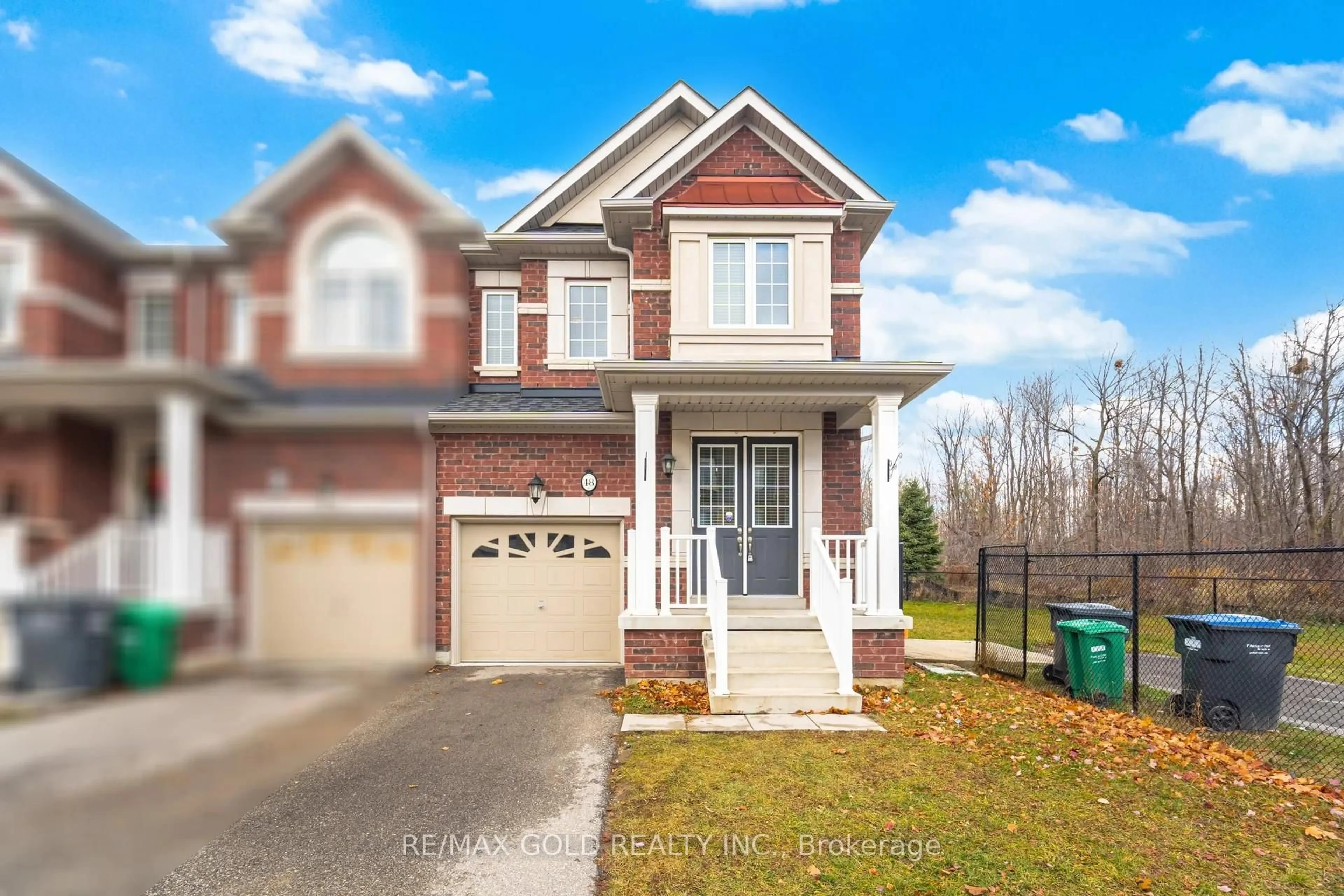 Home with brick exterior material, street for 48 Fresnel Rd, Brampton Ontario L7A 4Z3