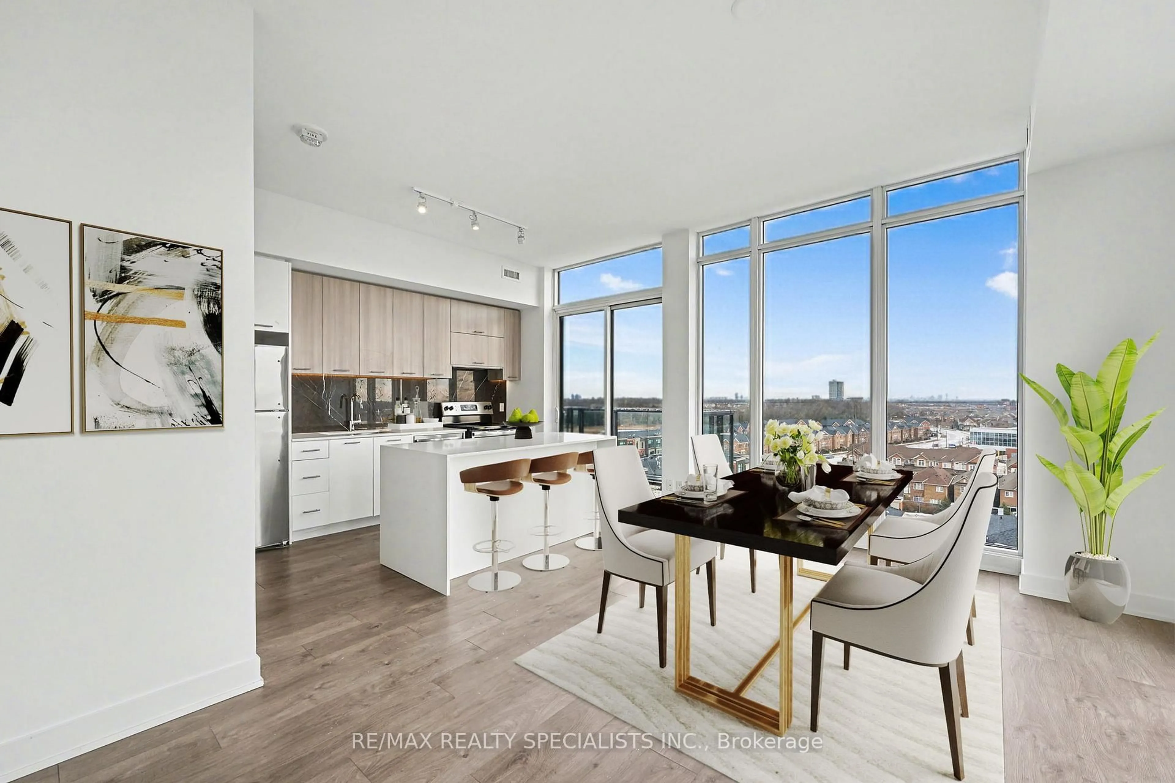 Open concept kitchen, unknown for 180 Veterans Dr #807, Brampton Ontario L7A 0B6