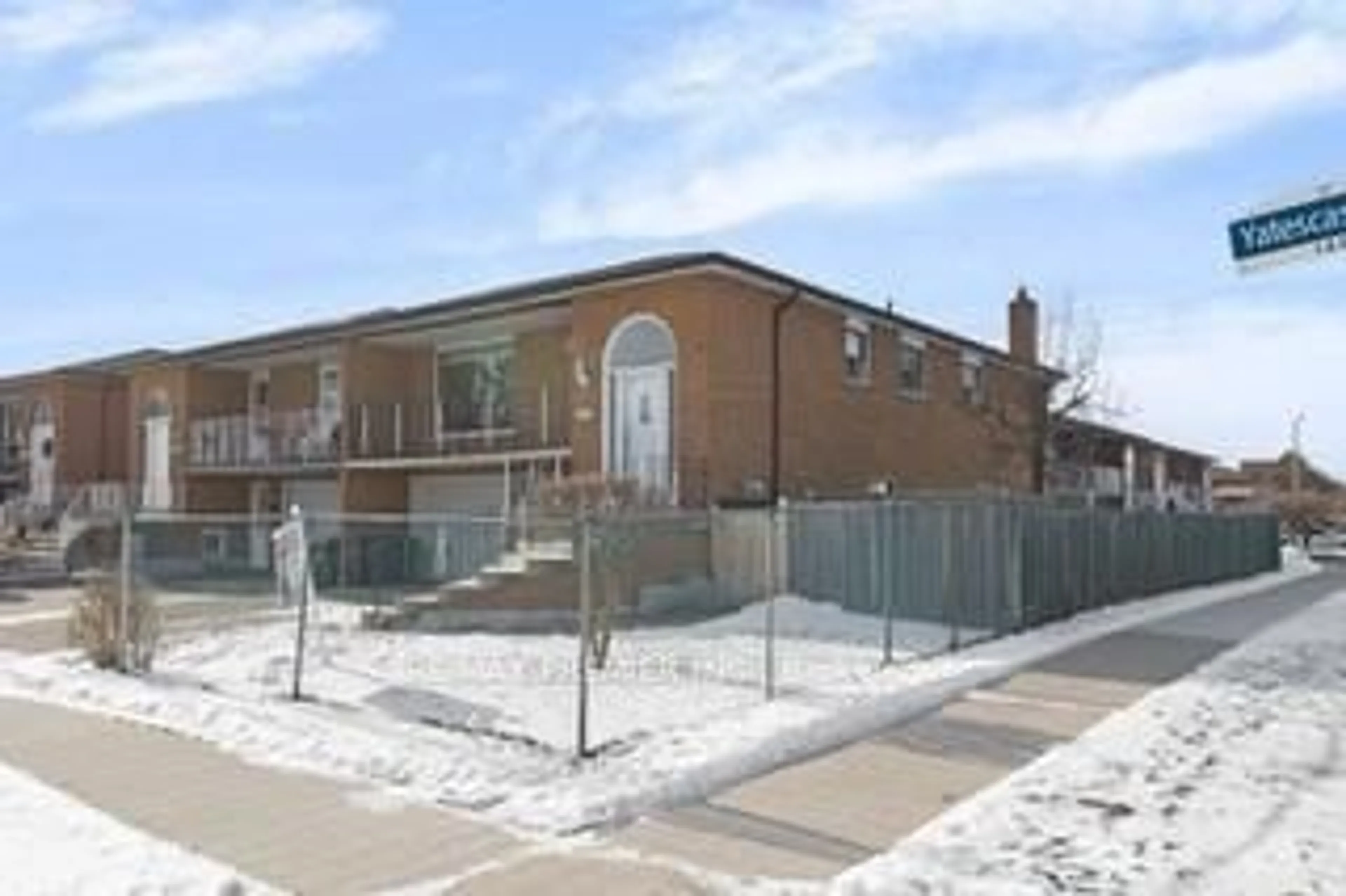 Home with brick exterior material, street for 148 Yatescastle Dr, Toronto Ontario M3L 2L9