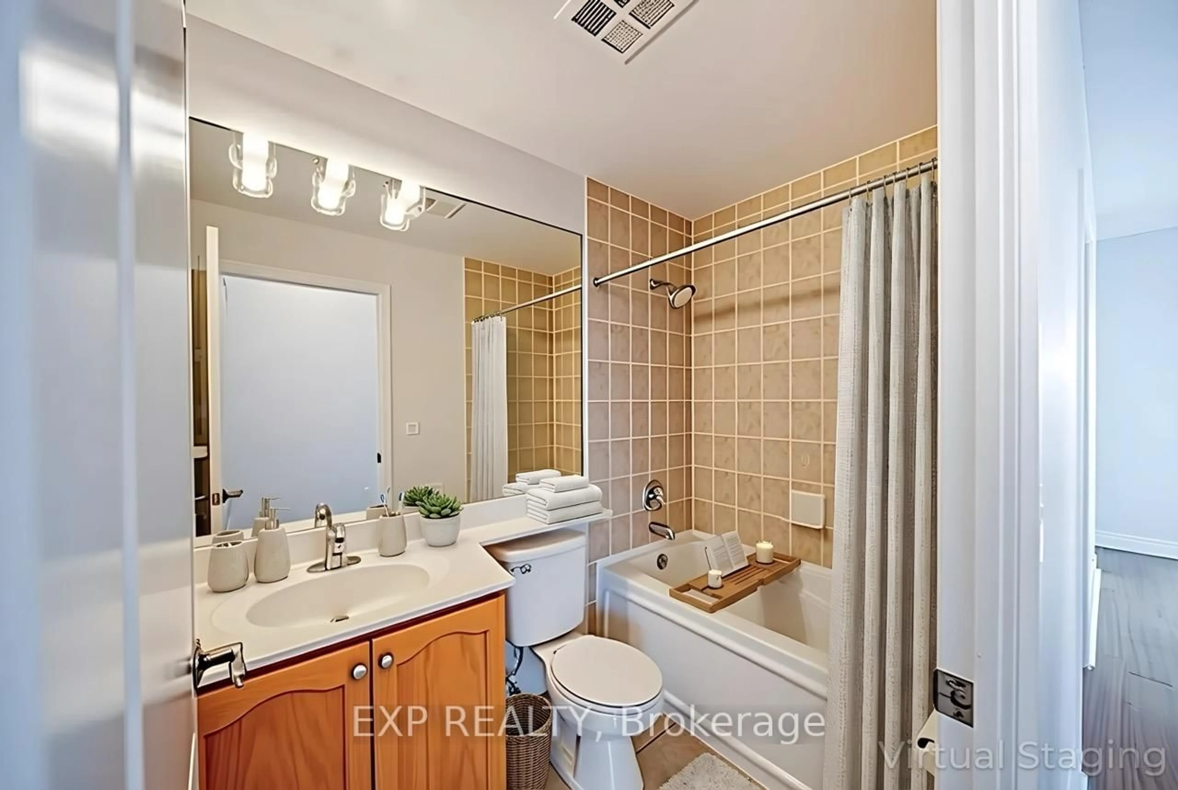 Standard bathroom, ceramic/tile floor for 2119 Lakeshore Blvd #1003, Toronto Ontario M8V 7A1