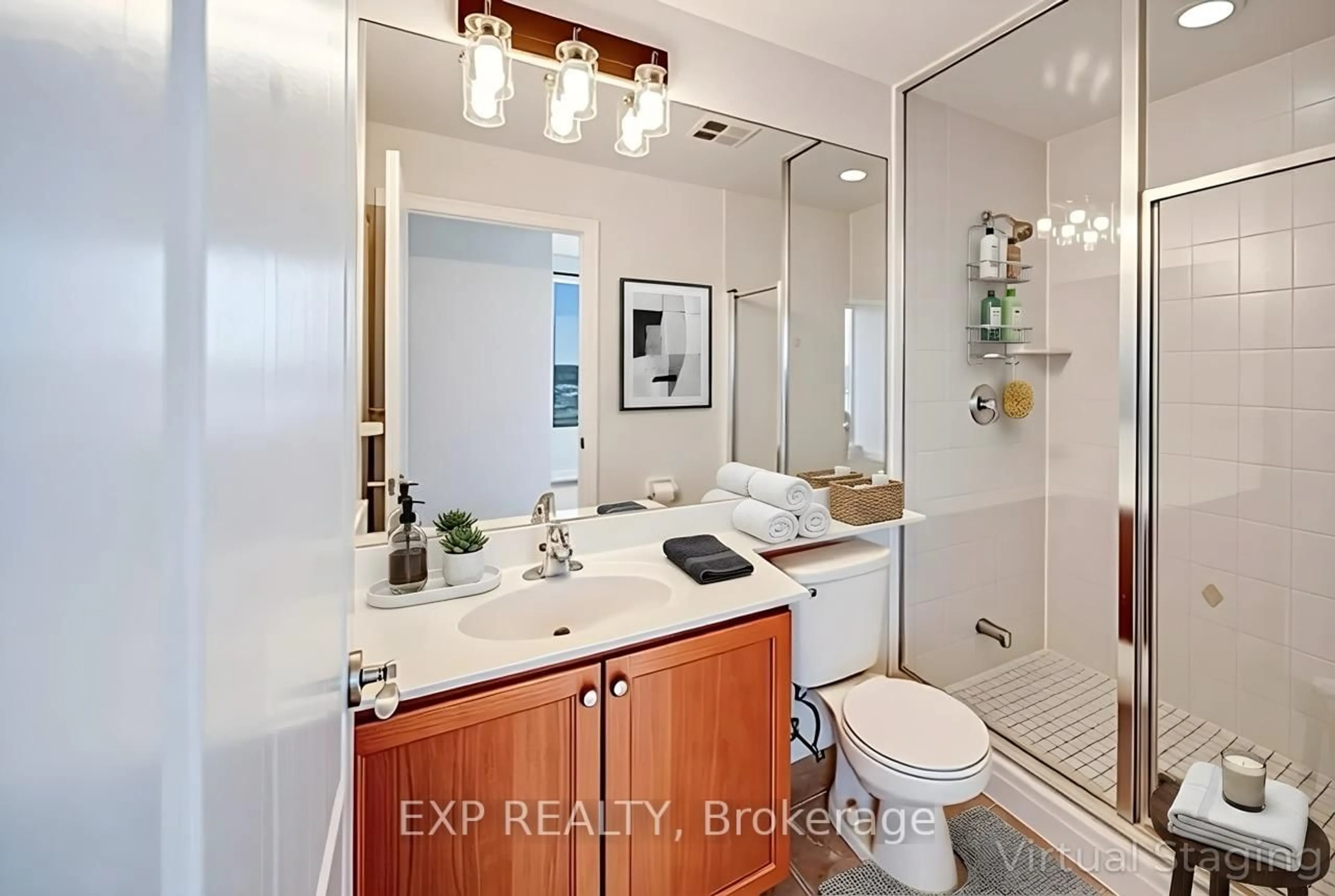 Standard bathroom, ceramic/tile floor for 2119 Lakeshore Blvd #1003, Toronto Ontario M8V 7A1