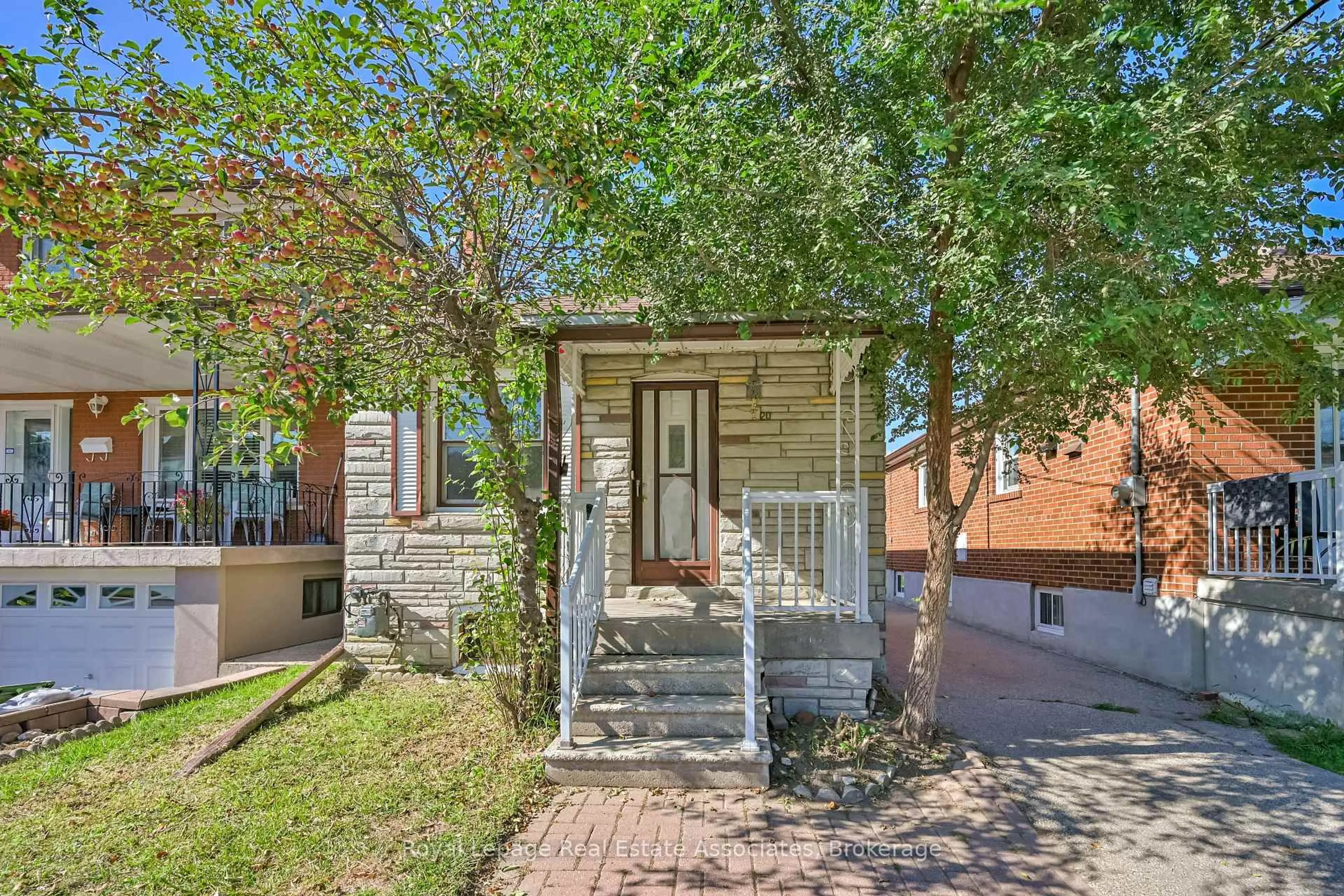 Home with brick exterior material, street for 20 East Dr, Toronto Ontario M6N 2N7
