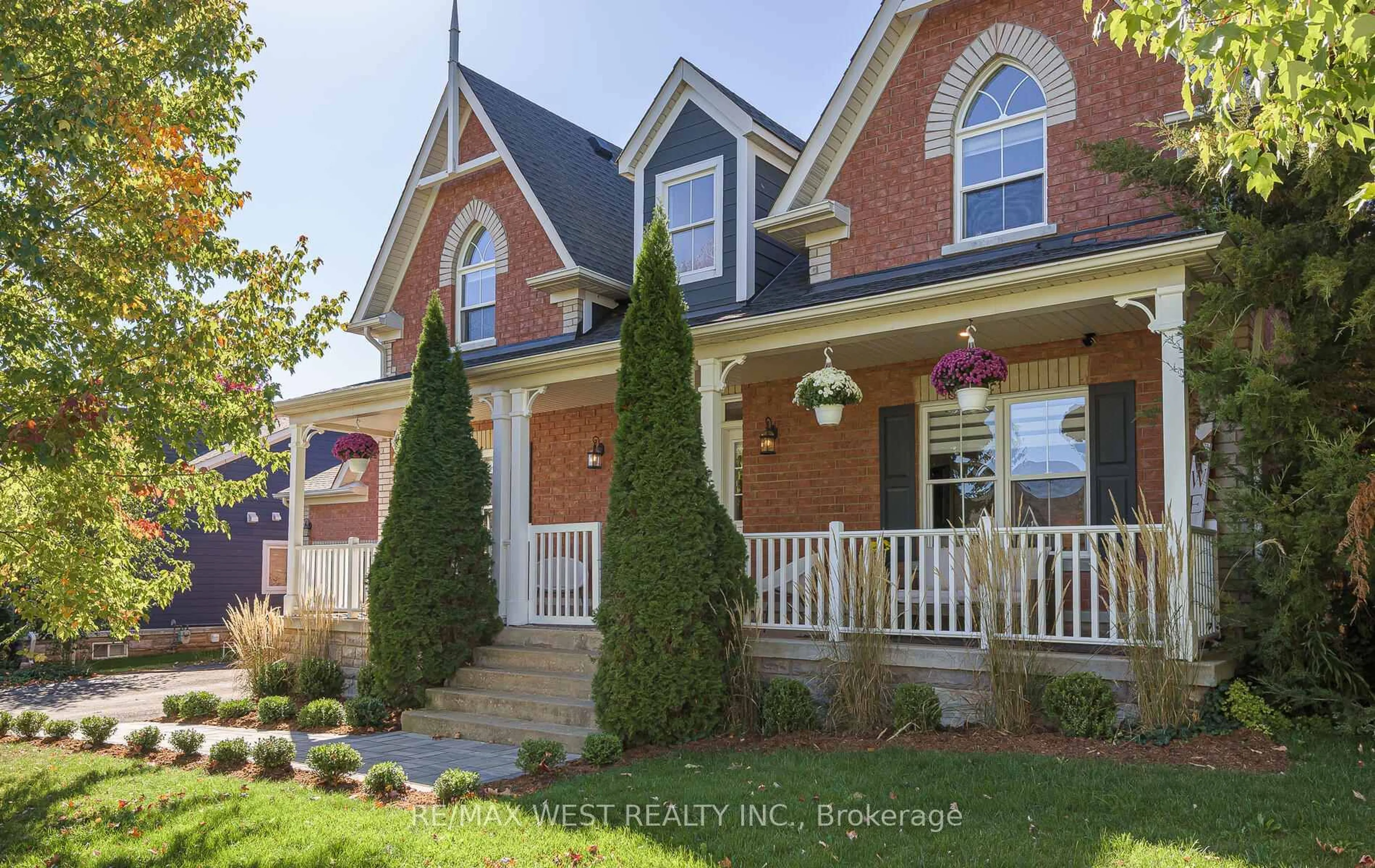 Home with brick exterior material, street for 41 North Riverdale Dr, Caledon Ontario L7C 1L1