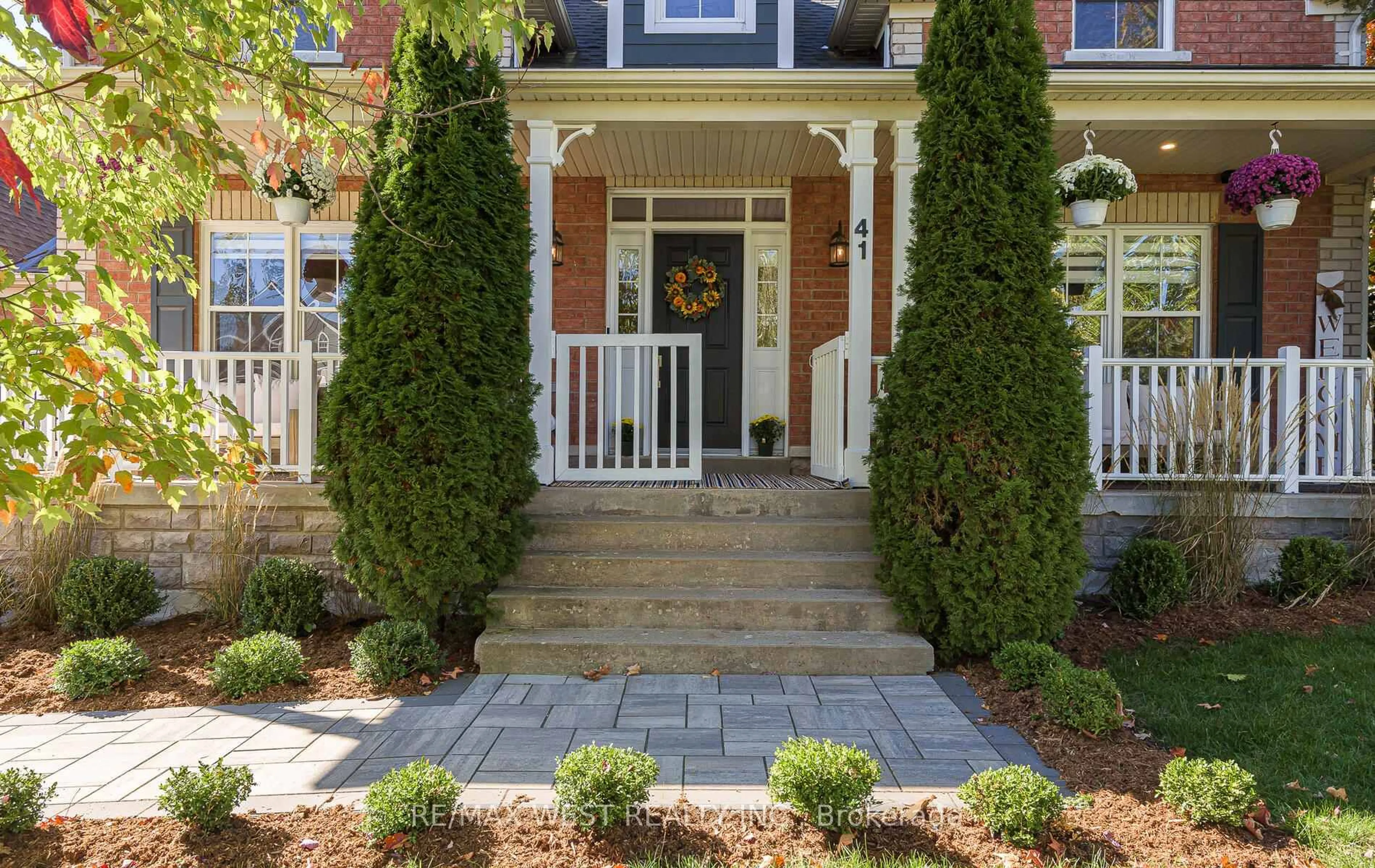 Home with brick exterior material, street for 41 North Riverdale Dr, Caledon Ontario L7C 1L1