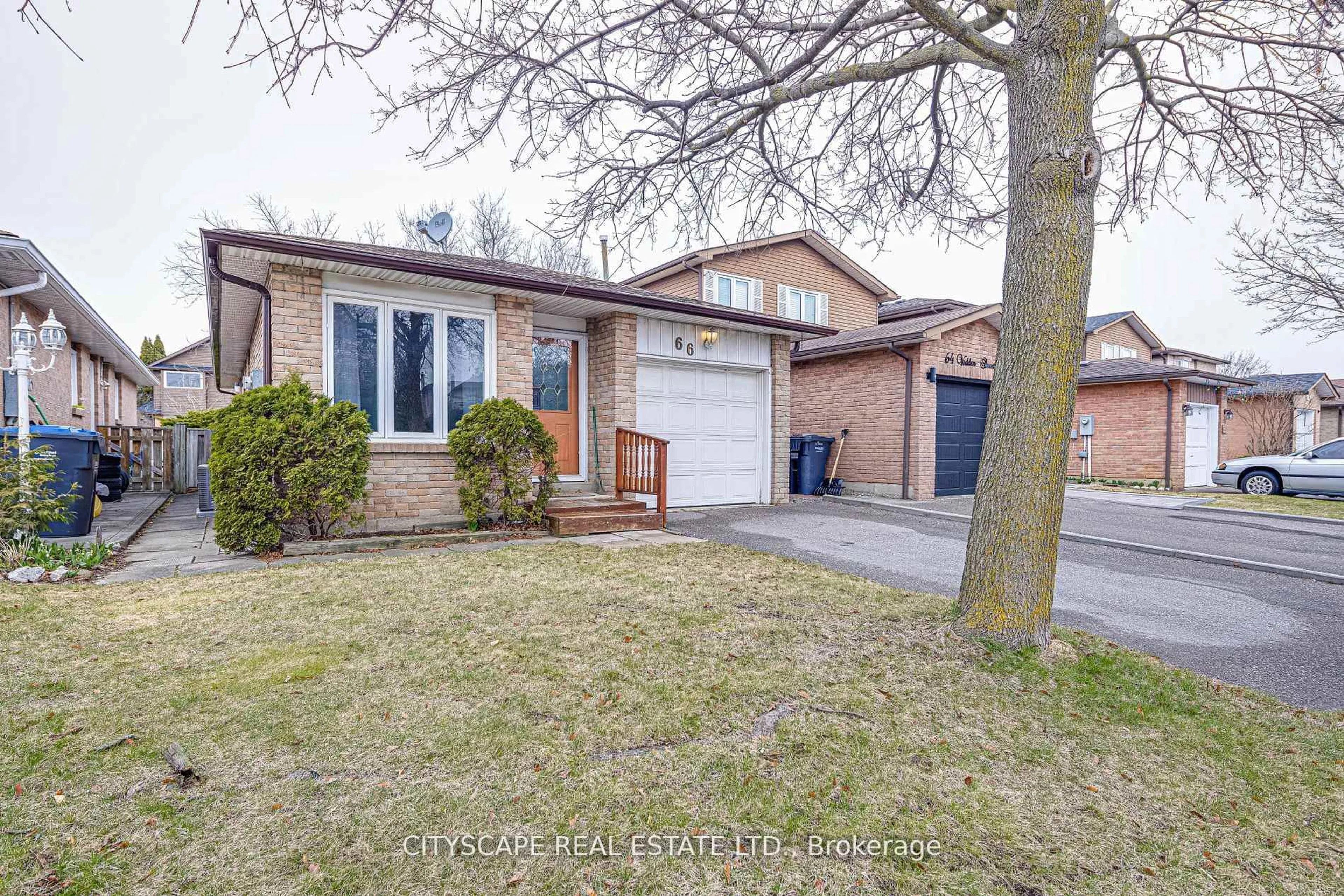 Home with brick exterior material, street for 66 Vodden St, Brampton Ontario L6X 2W7