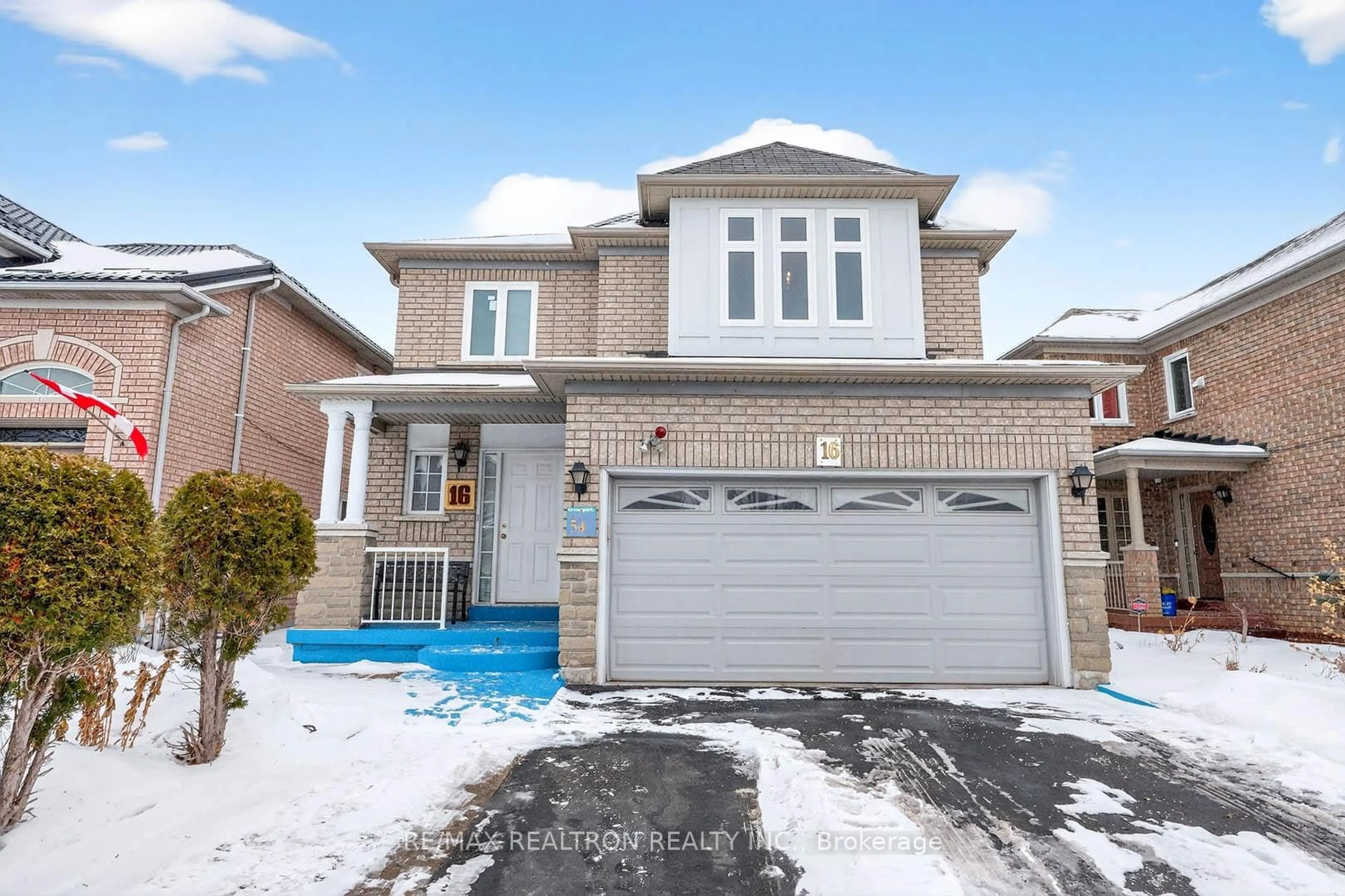 Home with brick exterior material, street for 16 Pacific Wind Cres, Brampton Ontario L6R 1Z9