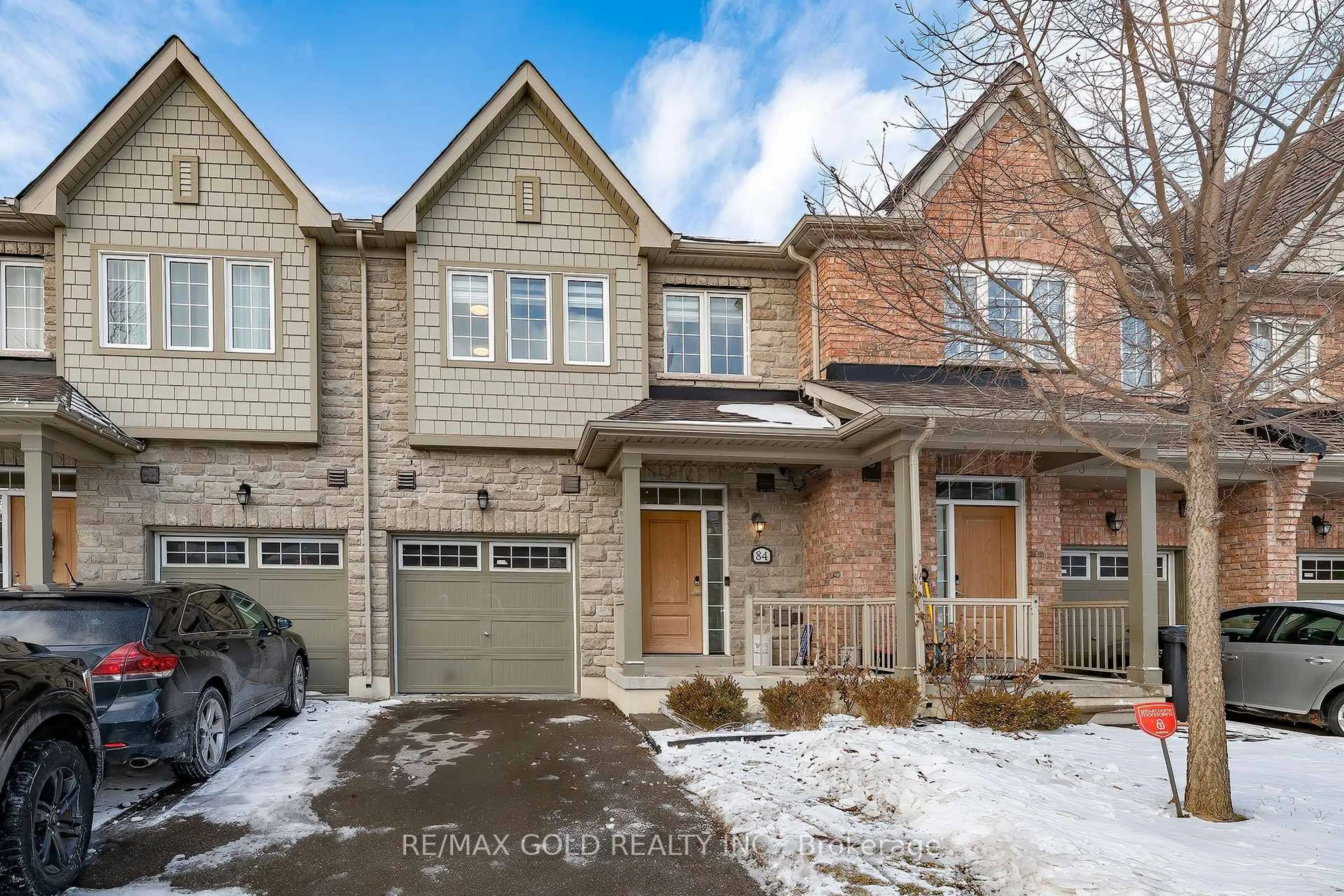 Home with brick exterior material, street for 84 Honeyview Tr, Brampton Ontario L6P 4A4