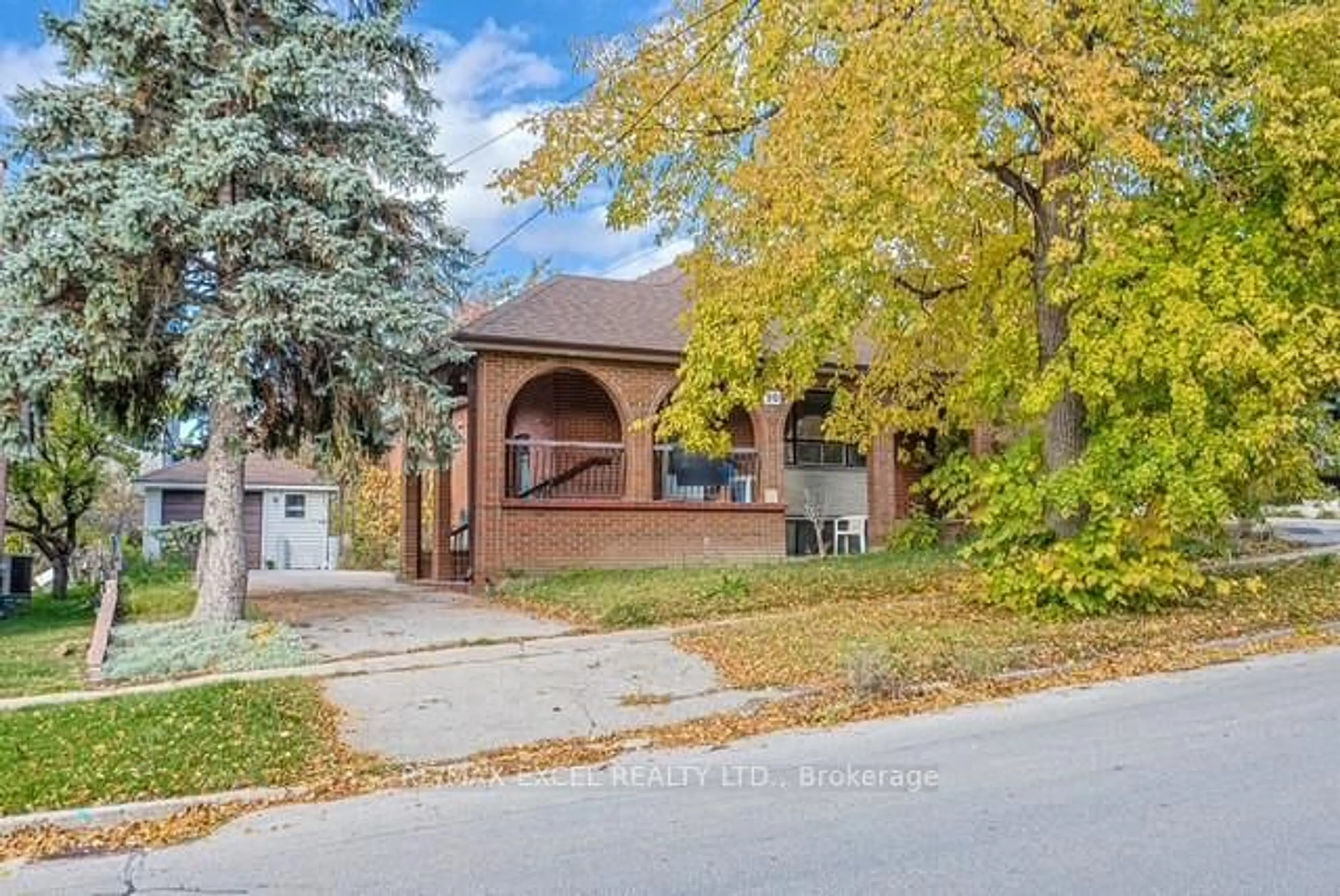 Home with brick exterior material, street for 90 Flamborough Dr, Toronto Ontario M6M 2R8