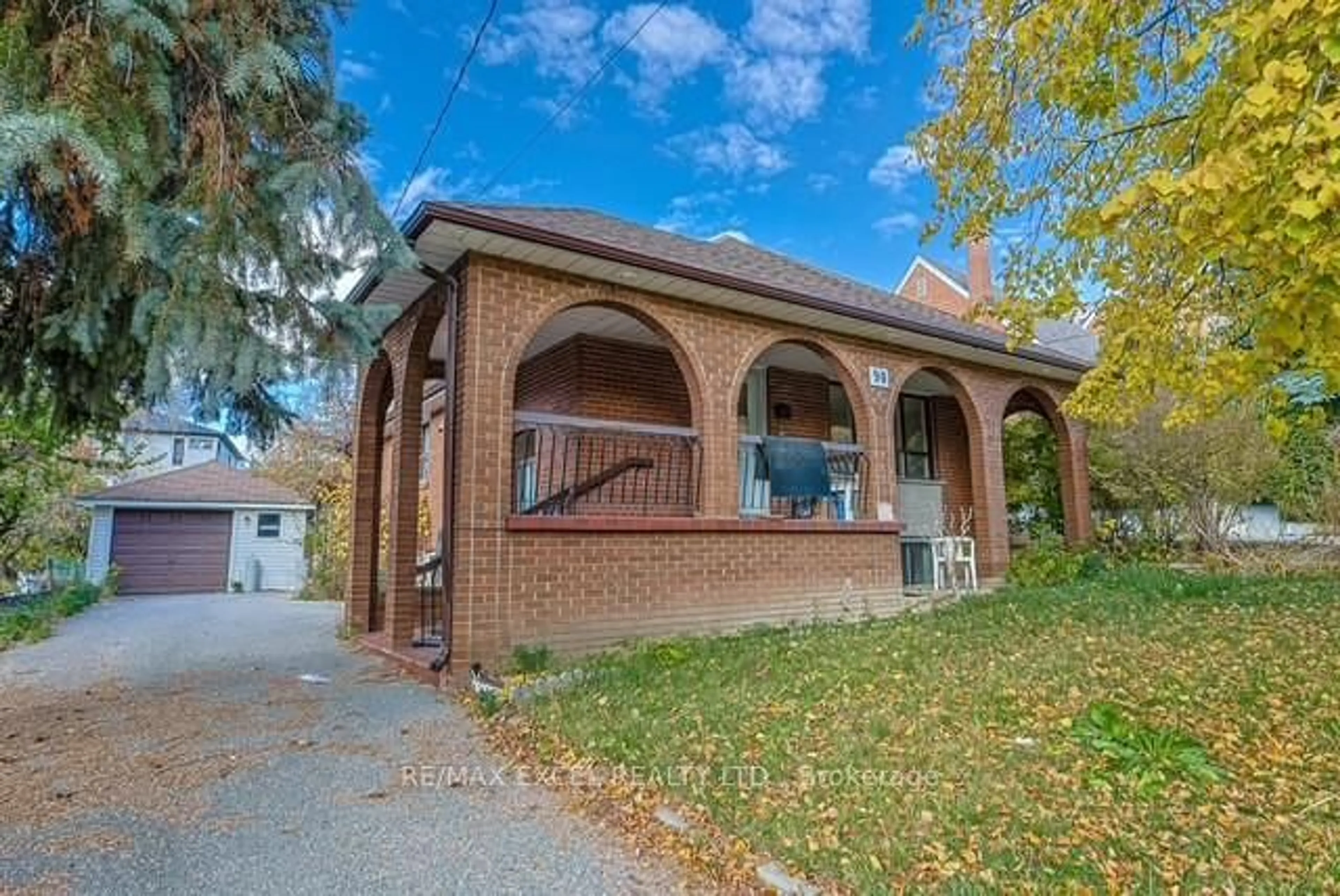 Home with brick exterior material, street for 90 Flamborough Dr, Toronto Ontario M6M 2R8