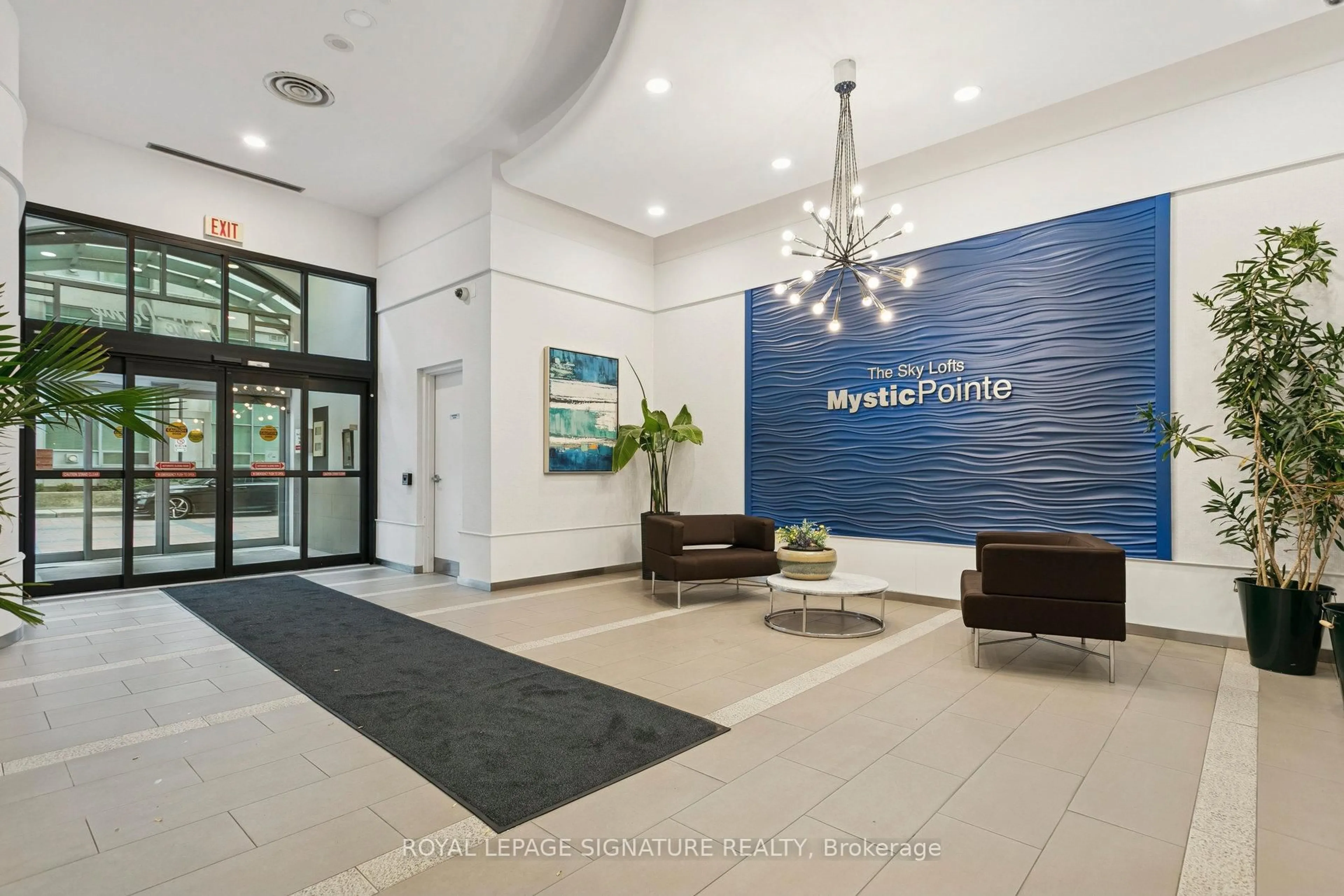 Indoor foyer for 250 Manitoba St #111, Toronto Ontario M8Y 4G8