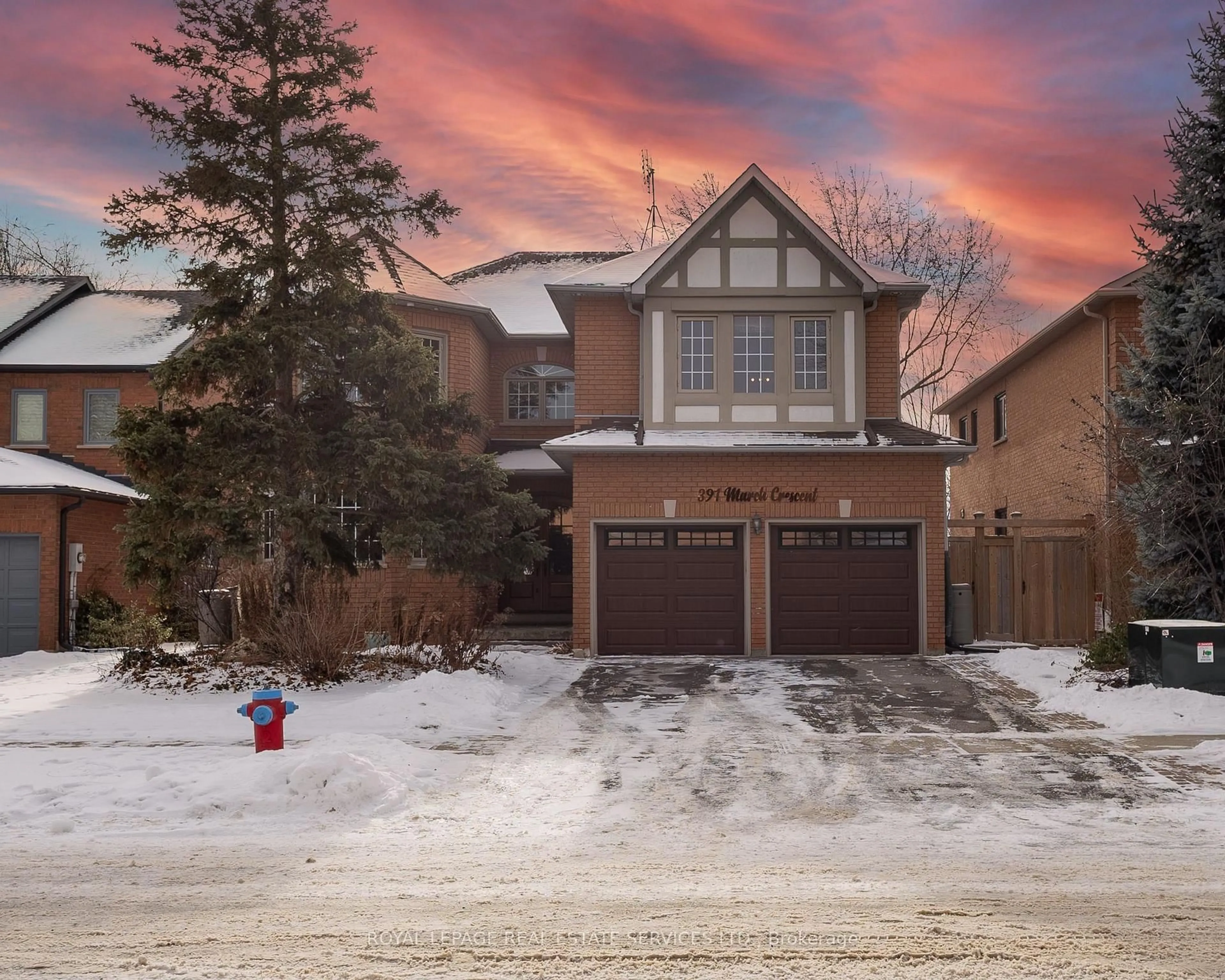 Home with brick exterior material, street for 391 March Cres, Oakville Ontario L6H 5X7