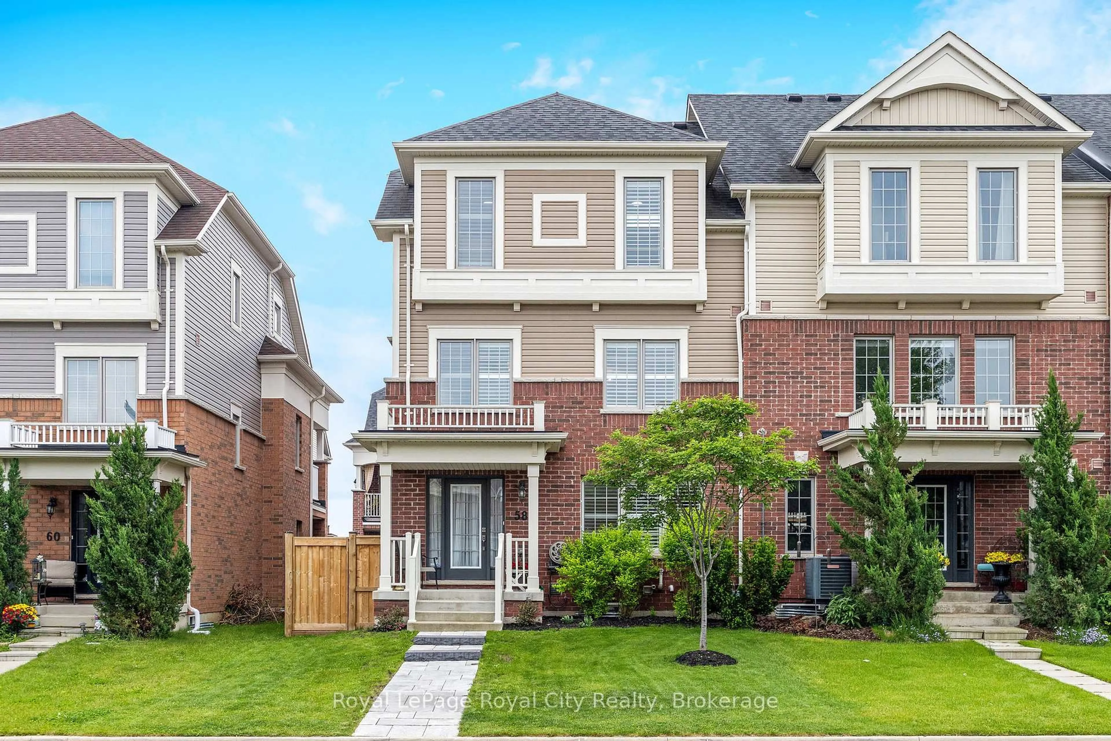 Home with brick exterior material, street for 58 Boyces Creek Crt, Caledon Ontario L7C 3S3