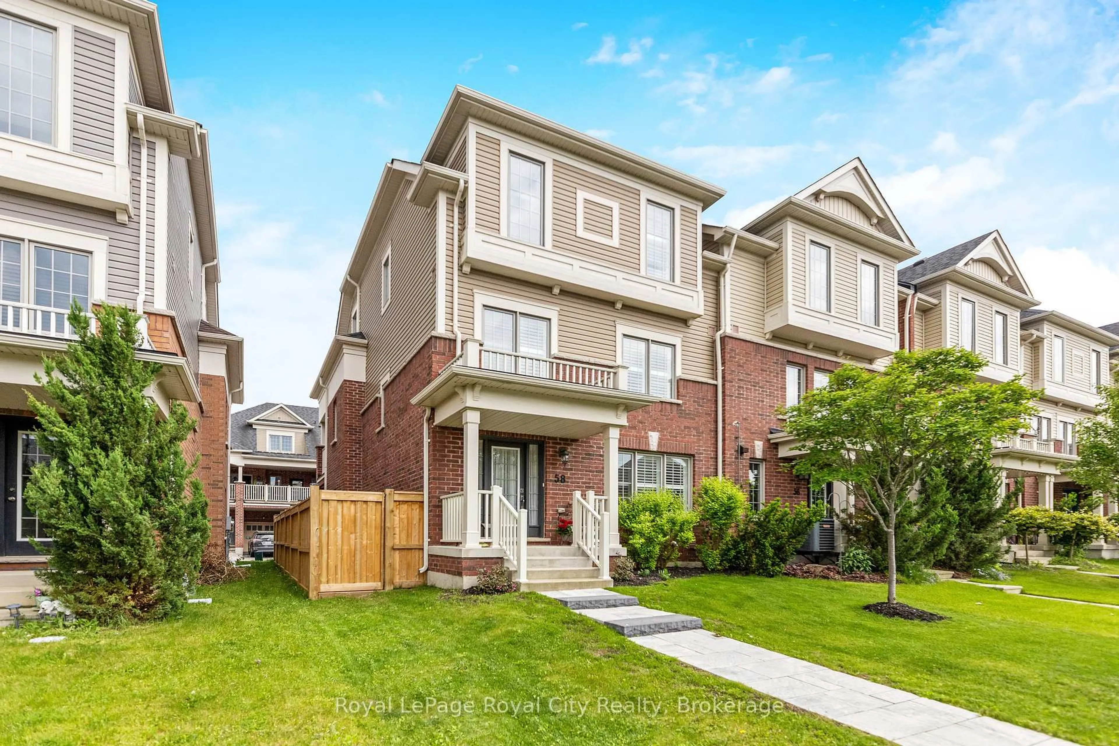 Home with brick exterior material, street for 58 Boyces Creek Crt, Caledon Ontario L7C 3S3