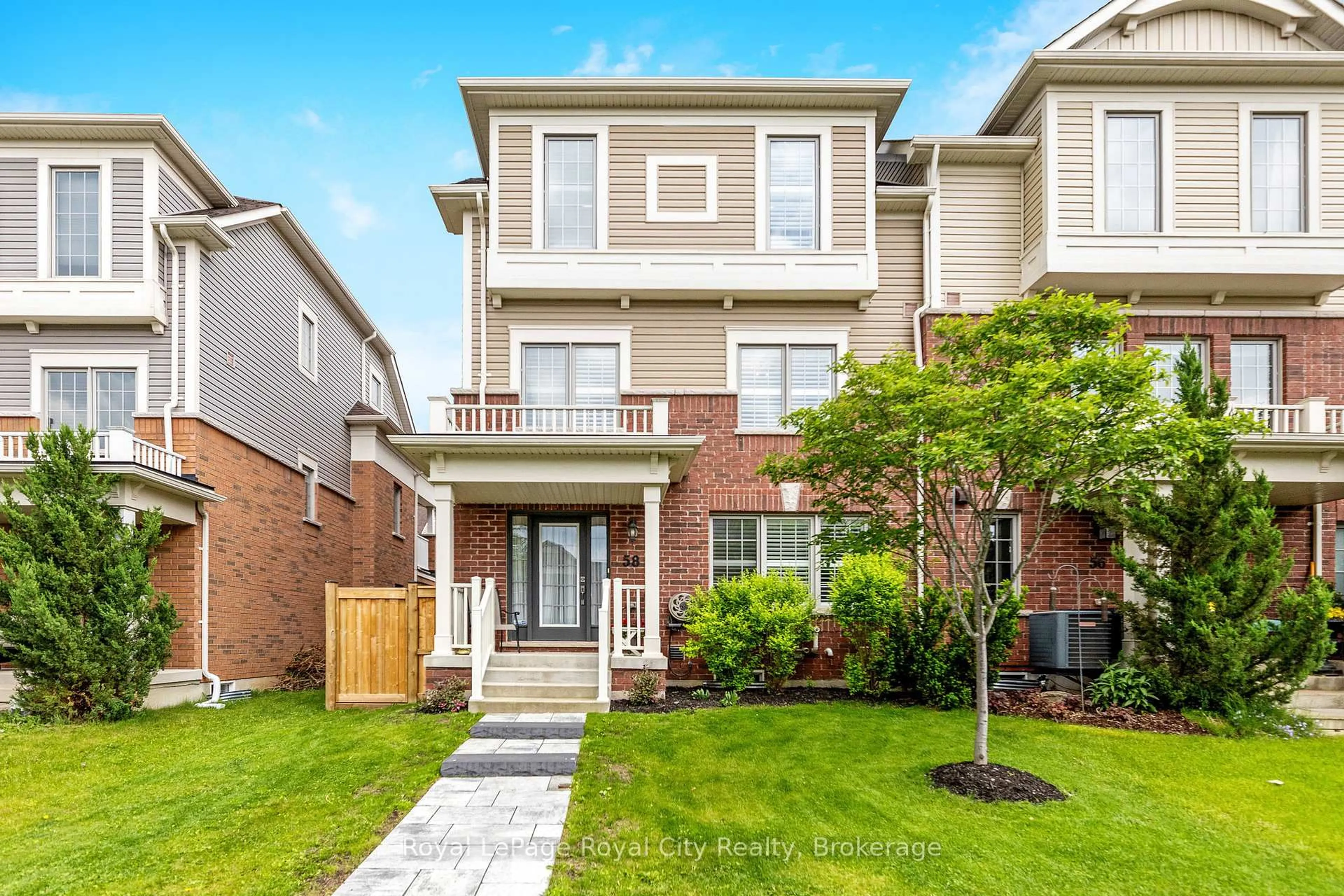 Home with brick exterior material, street for 58 Boyces Creek Crt, Caledon Ontario L7C 3S3