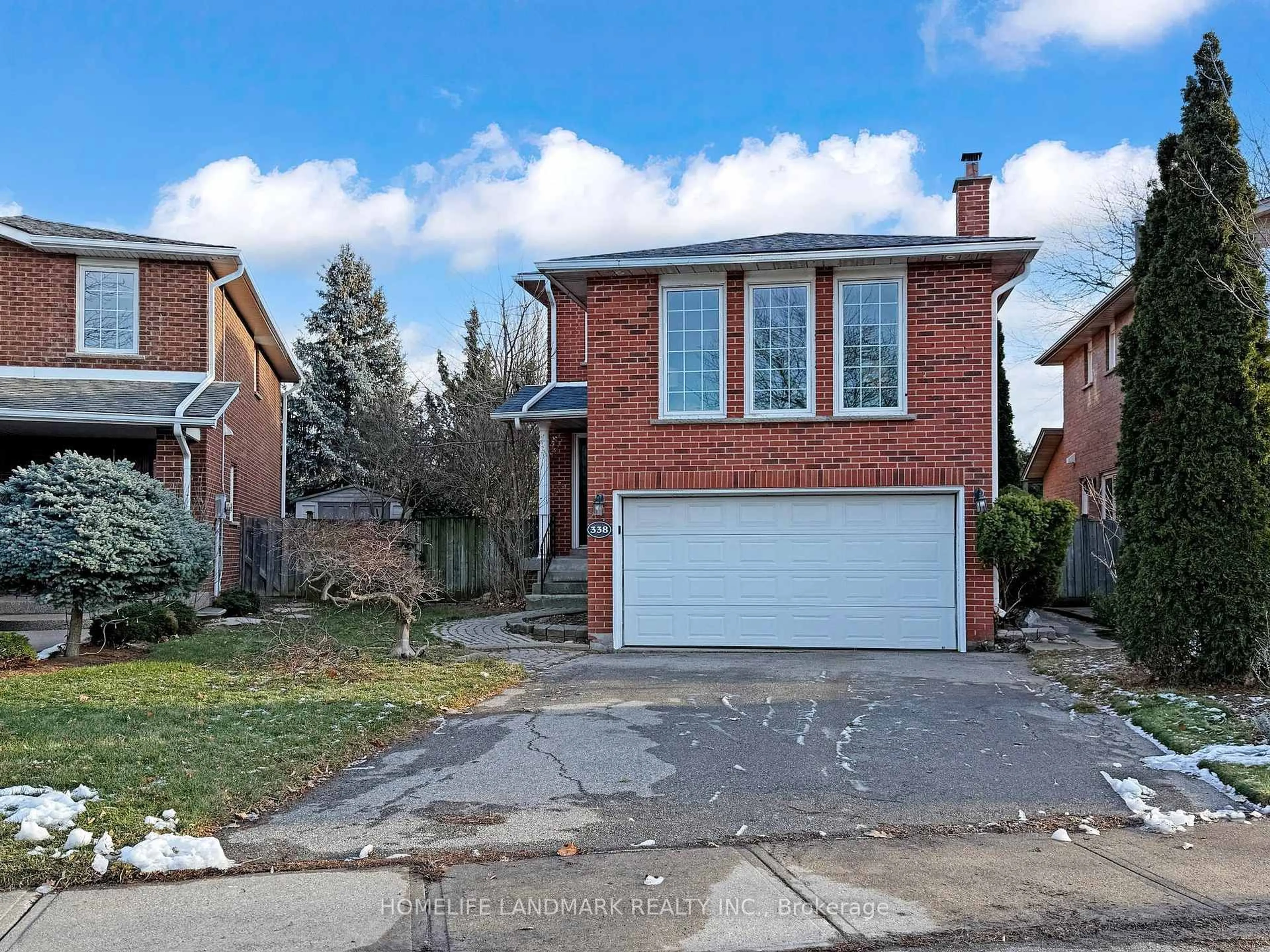 Home with brick exterior material, street for 338 Parkridge Cres, Oakville Ontario L6M 1B1